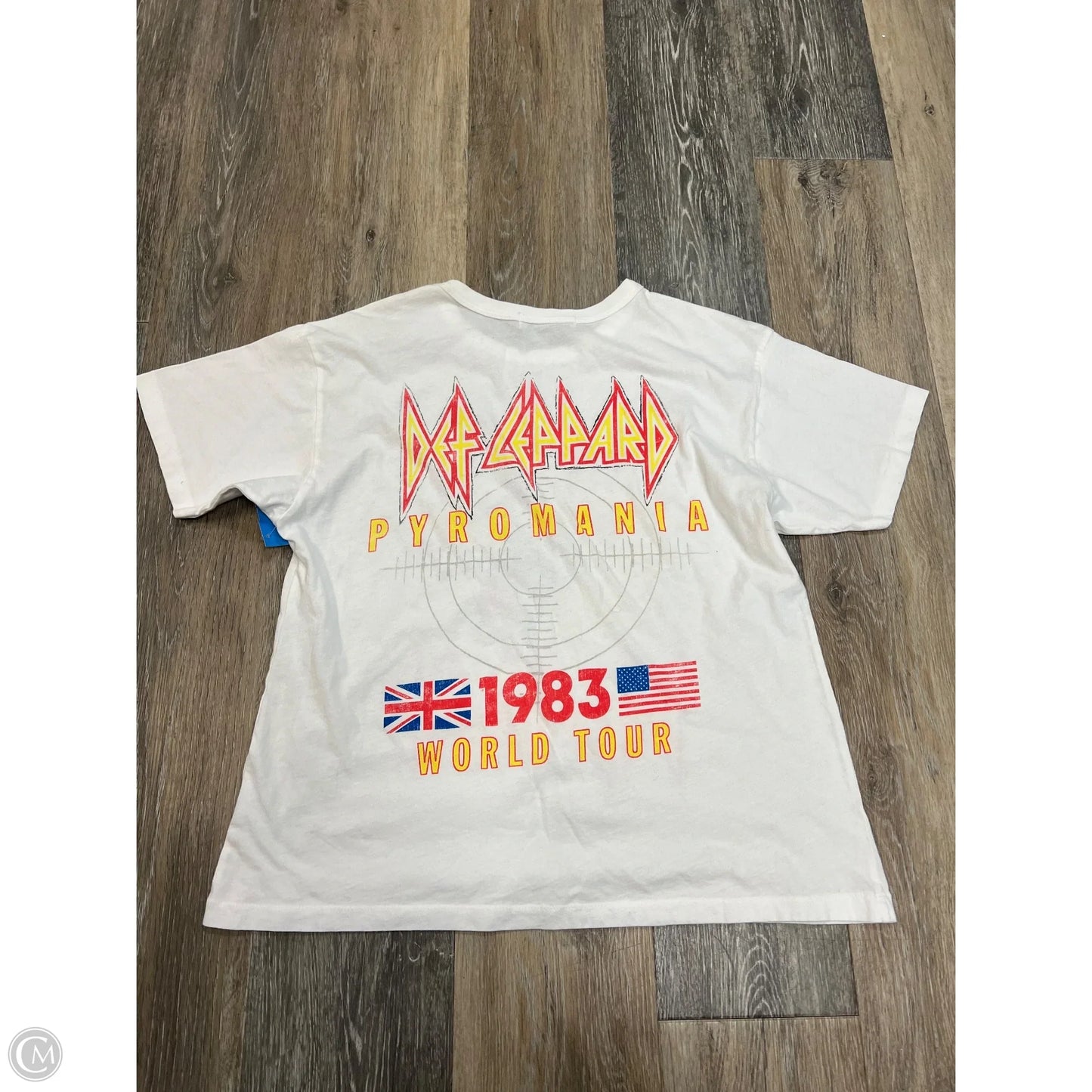 Top Short Sleeve By Daydreamer In White, Size: M