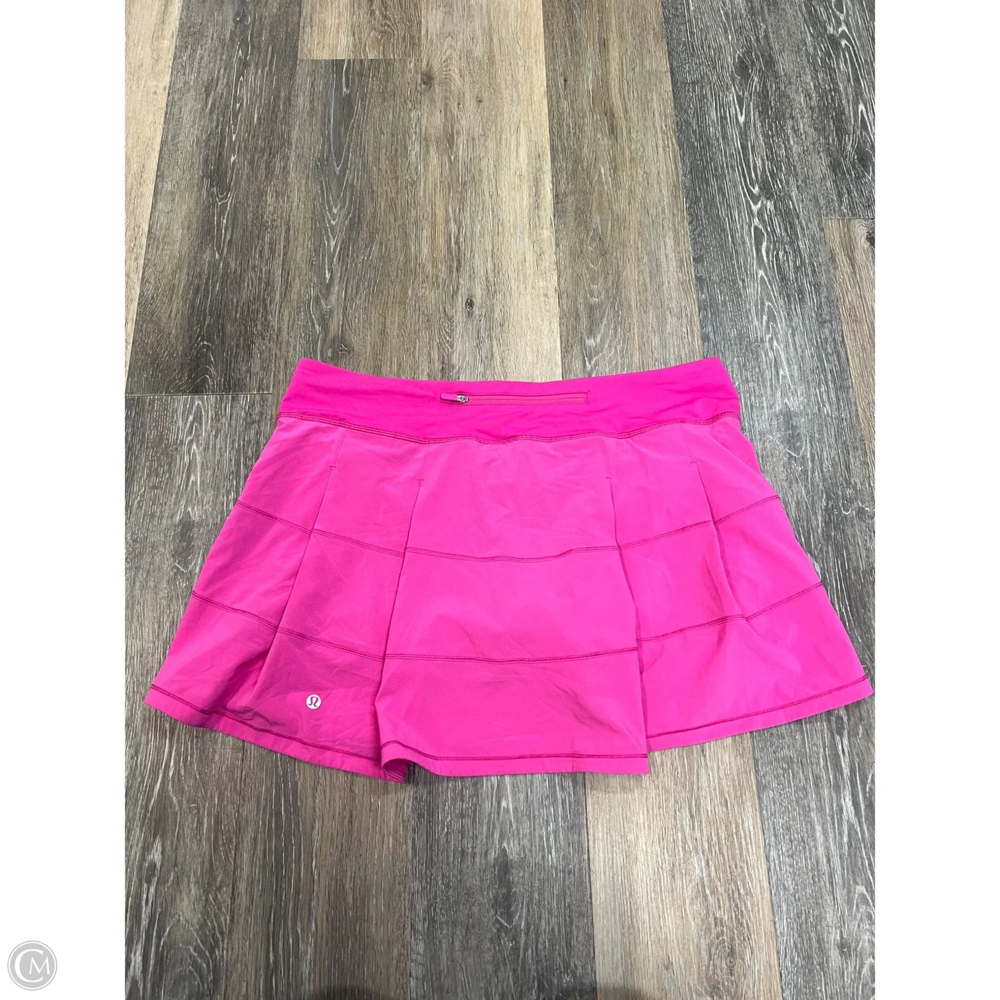 Athletic Skort By Lululemon In Pink, Size: 12