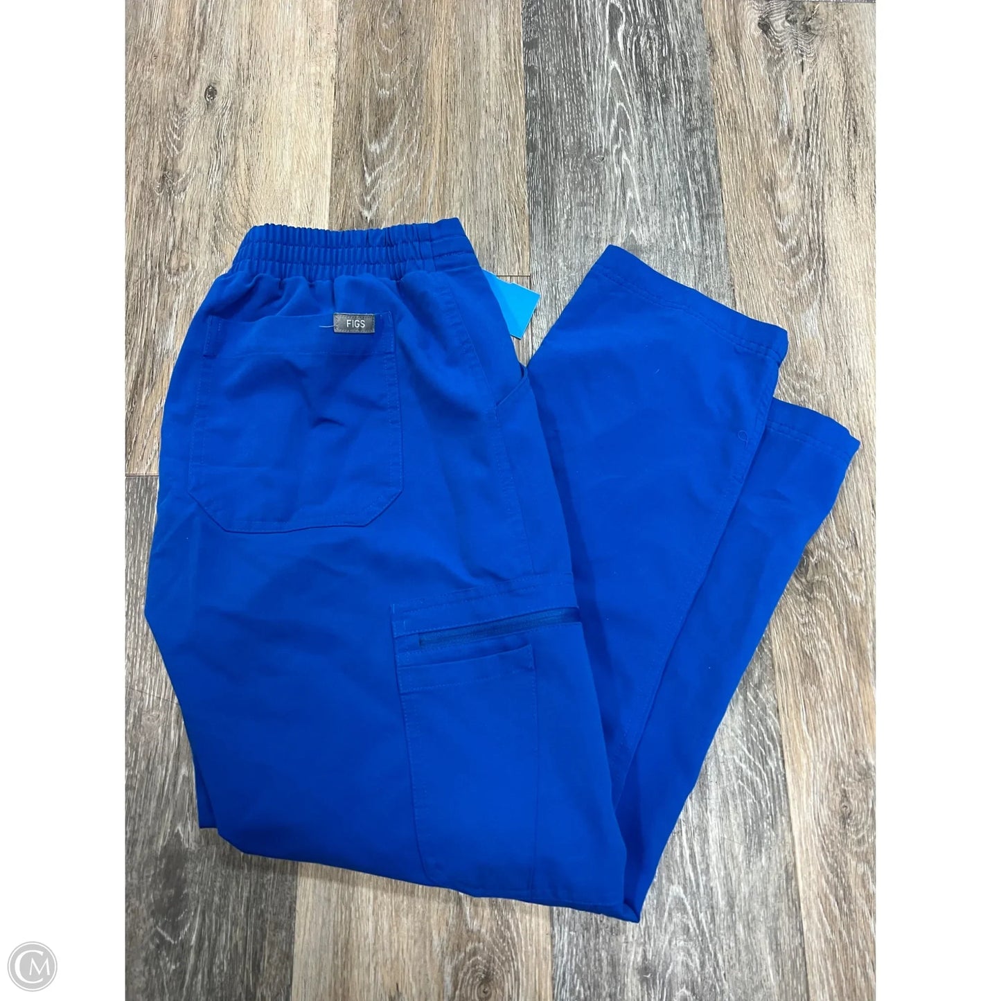 Scrub Pants By Figs In Blue, Size: Xsp