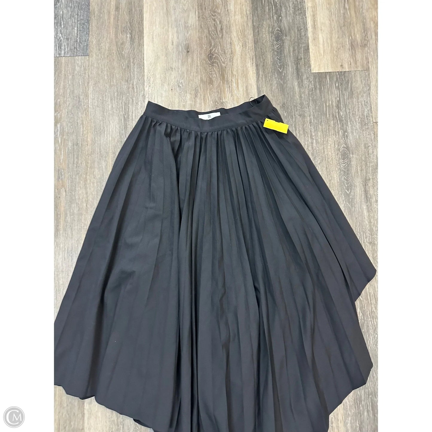 Skirt Maxi By Banana Republic In Black, Size: 4