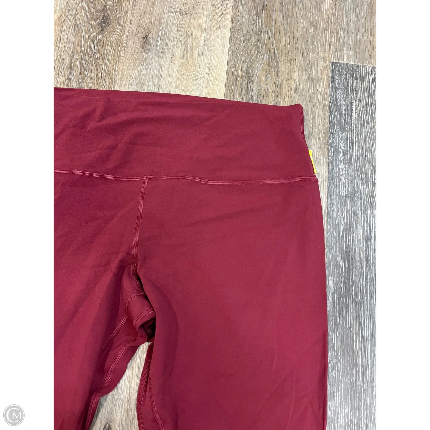 Athletic Leggings By Lululemon In Pink, Size: 16