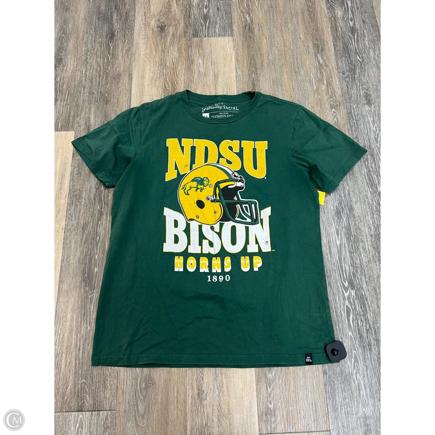 Athletic Top Short Sleeve By GAMEDAY SOCIAL In Green, Size: L