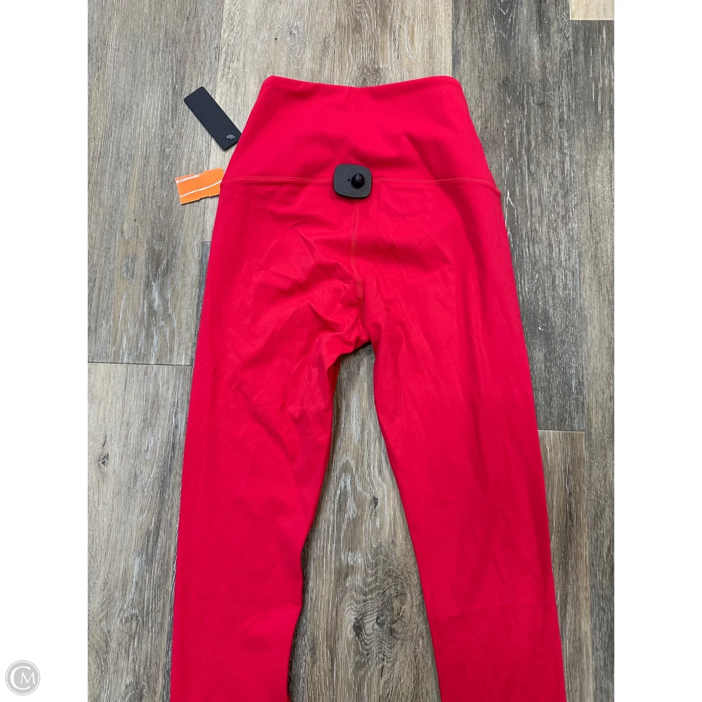 Athletic Leggings By Lily & Lottie In Red, Size: L