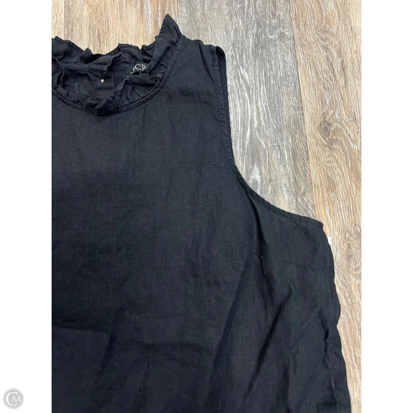 Top Sleeveless By J. Crew In Black, Size: Xl