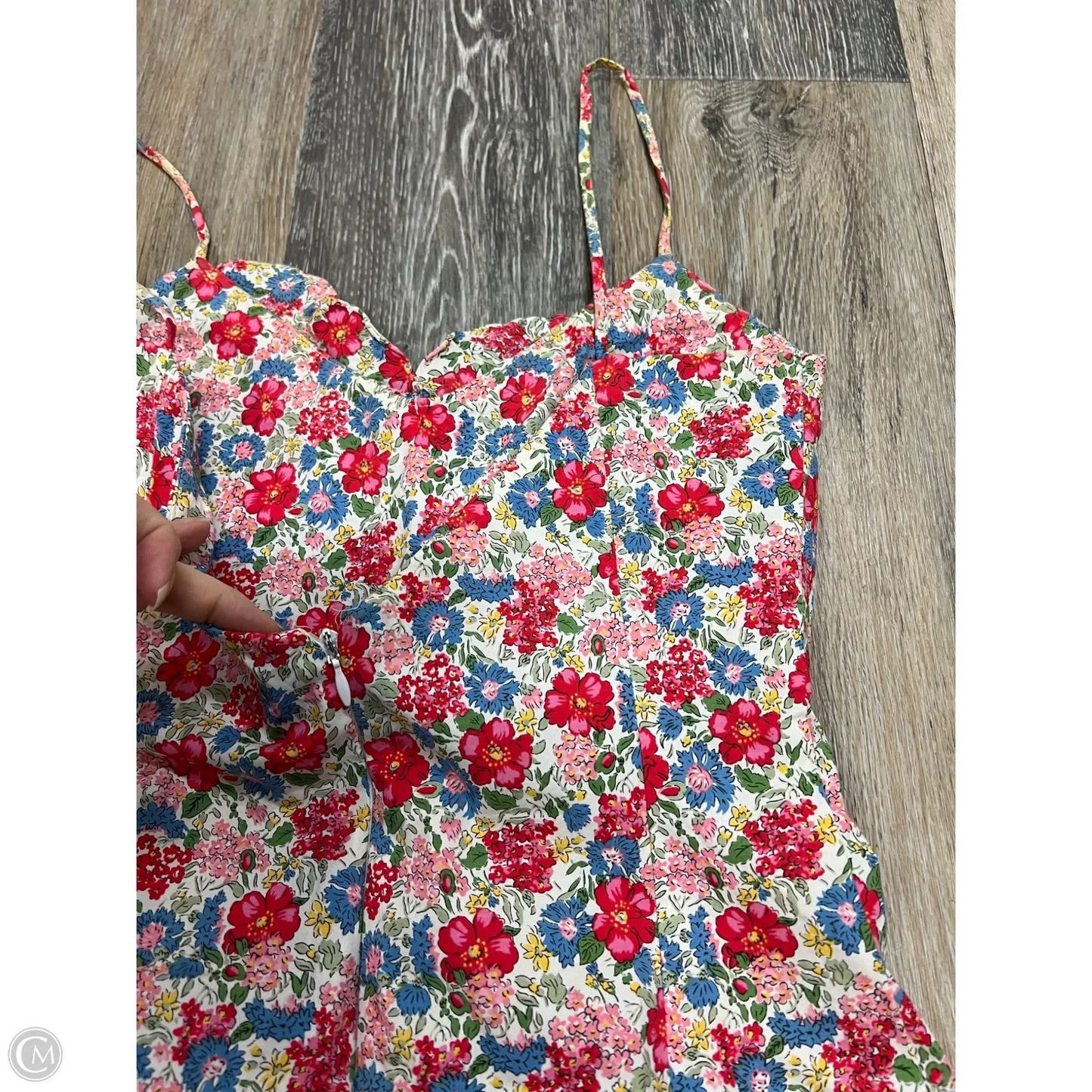 Dress Casual Short By Ralph Lauren In Floral Print, Size: 2