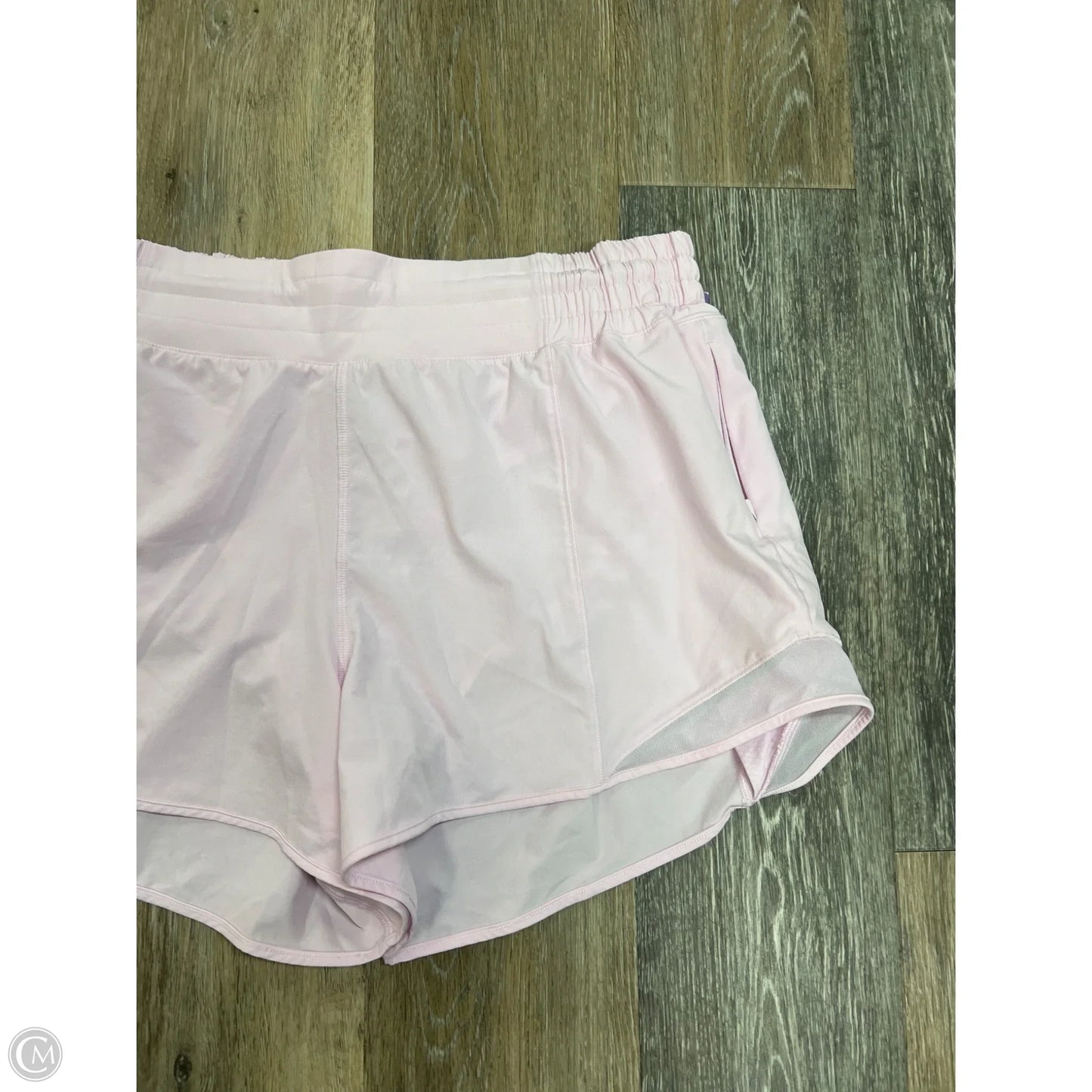 Athletic Shorts By Lululemon In Pink, Size: 14