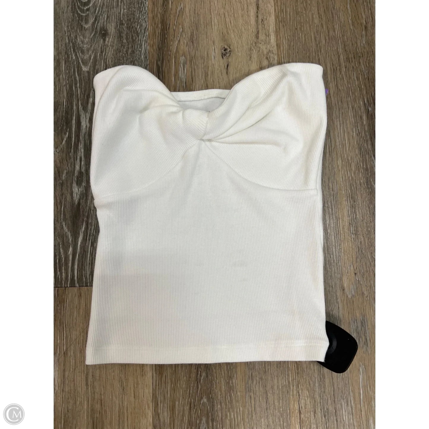 Top Sleeveless By Abercrombie And Fitch In White, Size: Xxs