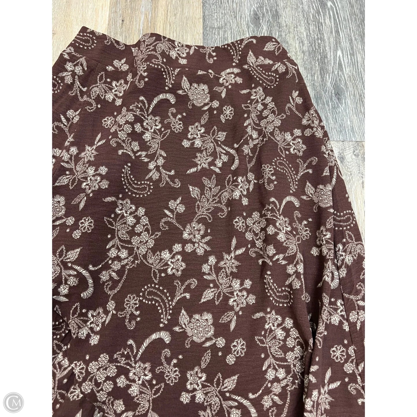Skirt Maxi By Sterling and Stitch In Brown, Size: M
