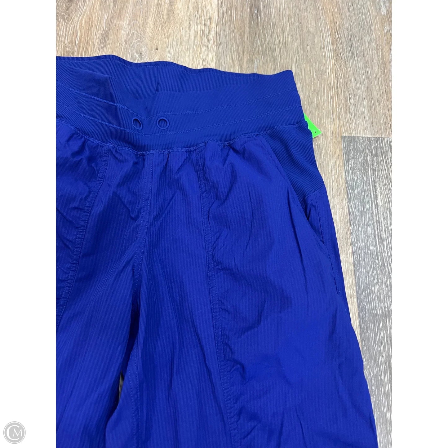 Athletic Pants By Lululemon In Blue, Size: 4