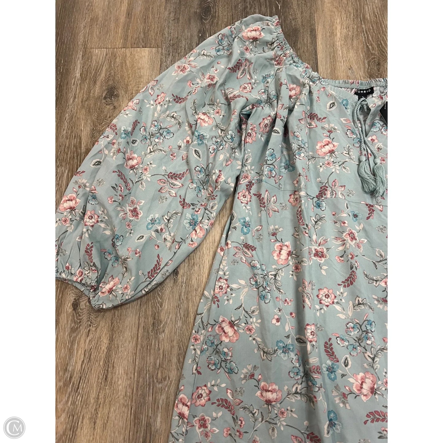 -Dress Casual Maxi By Torrid In Blue, Size: 1x