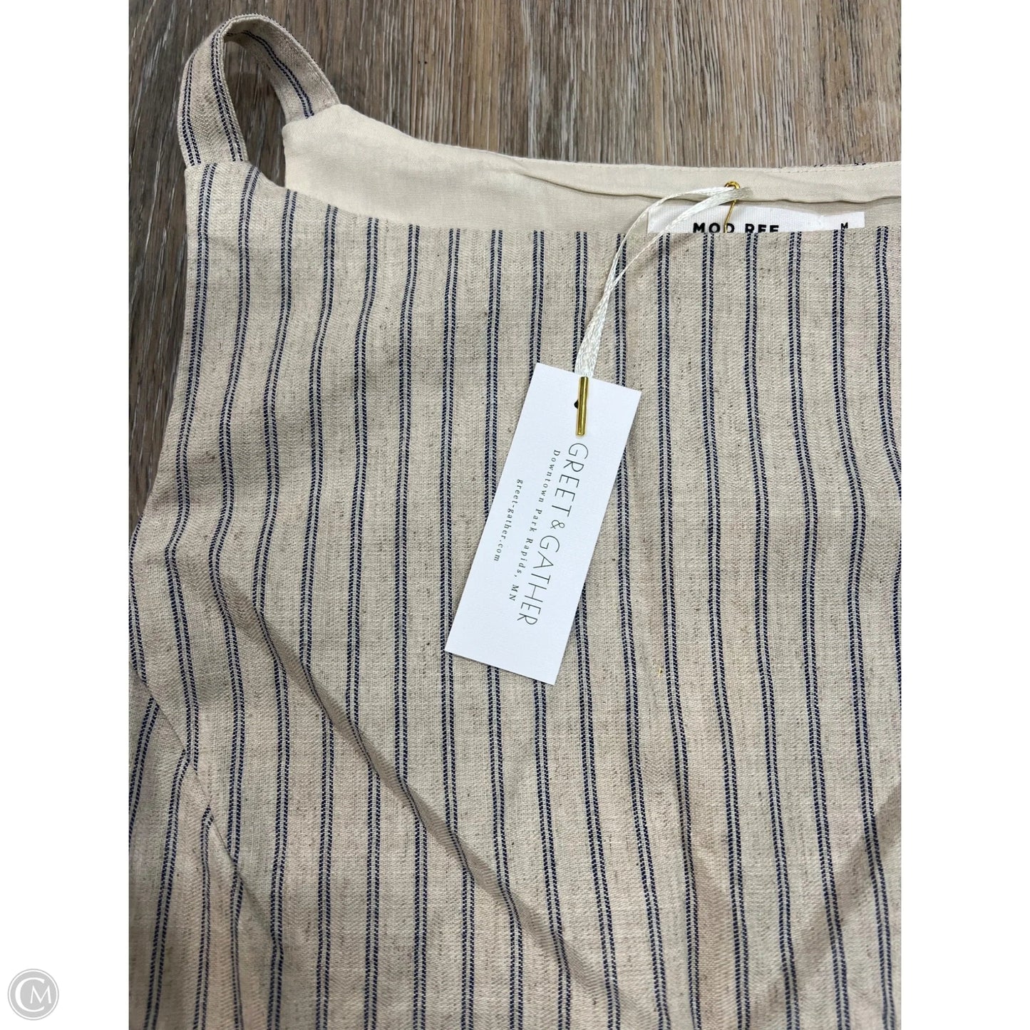 -Top Sleeveless By Mod Ref In Tan, Size: M
