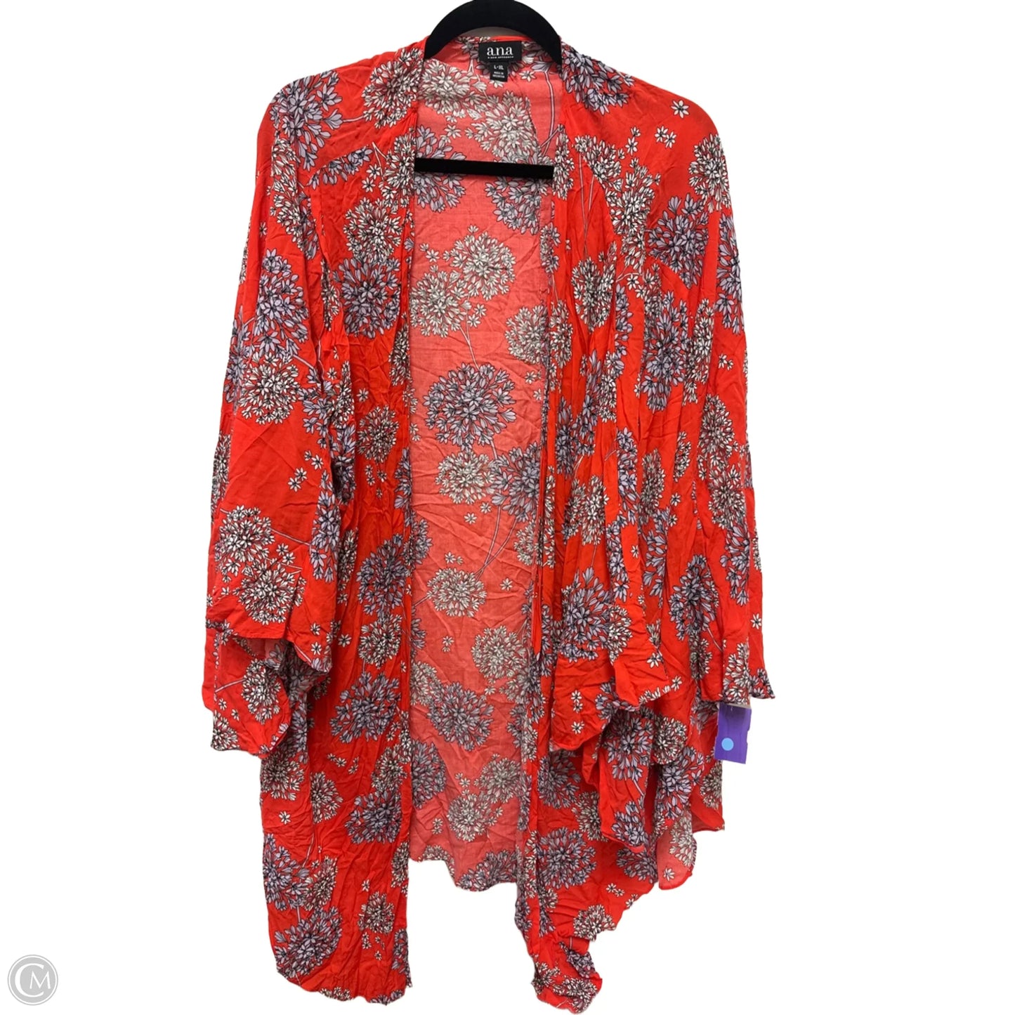 Kimono By Ana In Red, Size: L