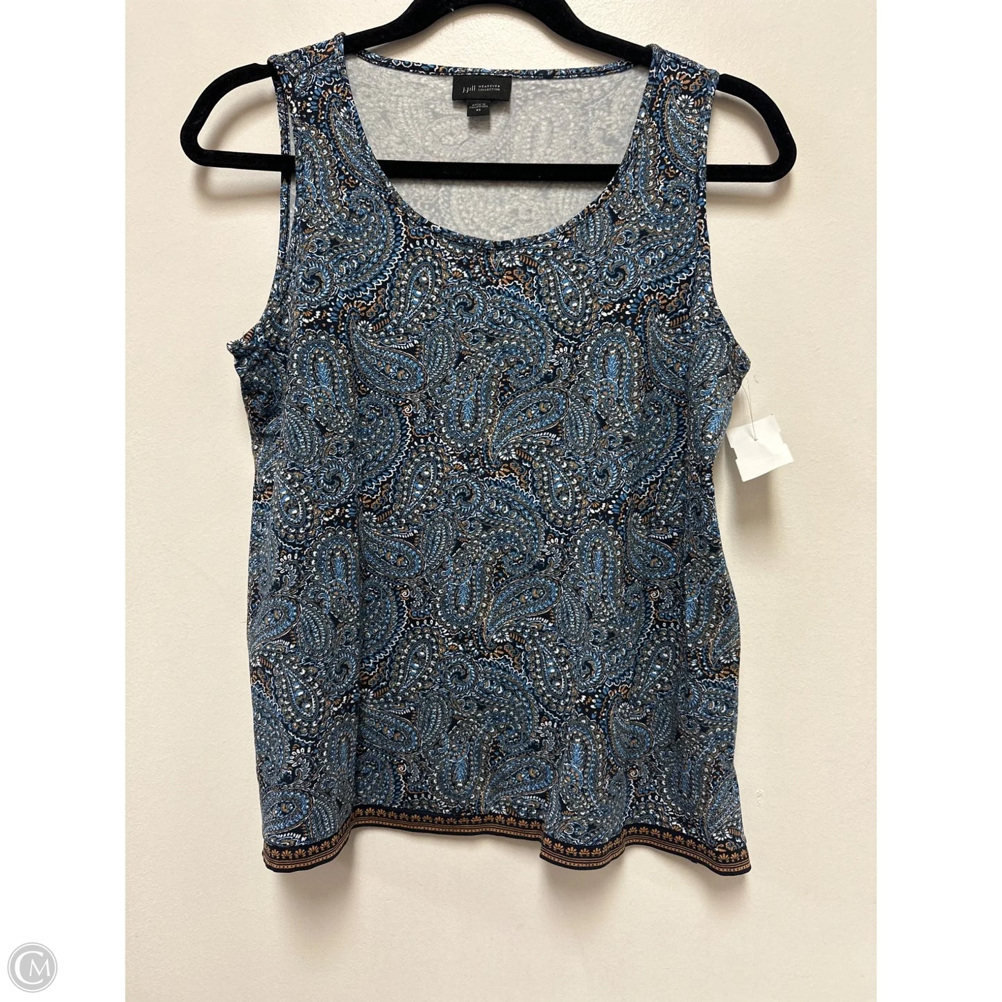 Top Sleeveless By J. Jill In Navy, Size: Xs