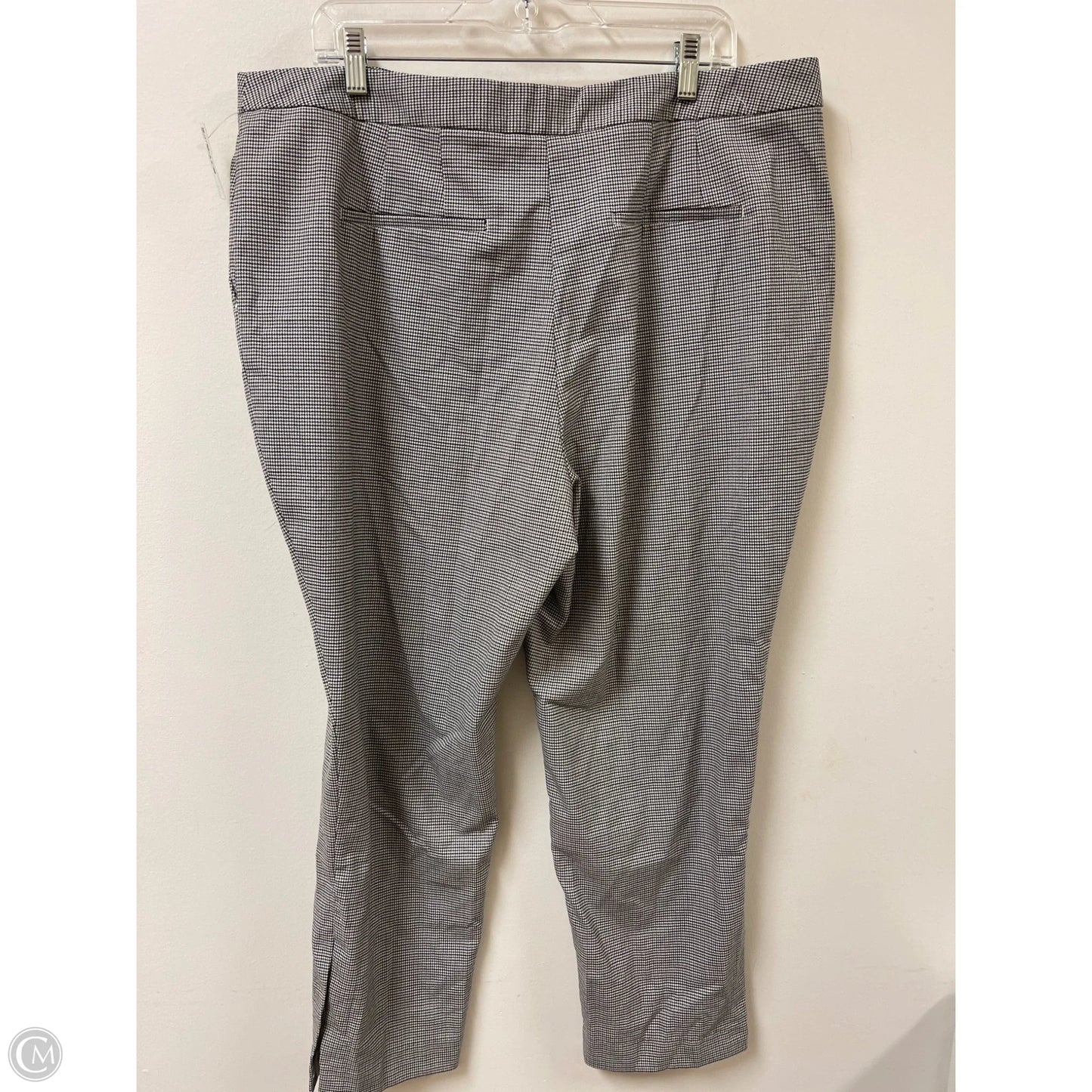 Pants Dress By Worthington In Checkered Pattern, Size: 18