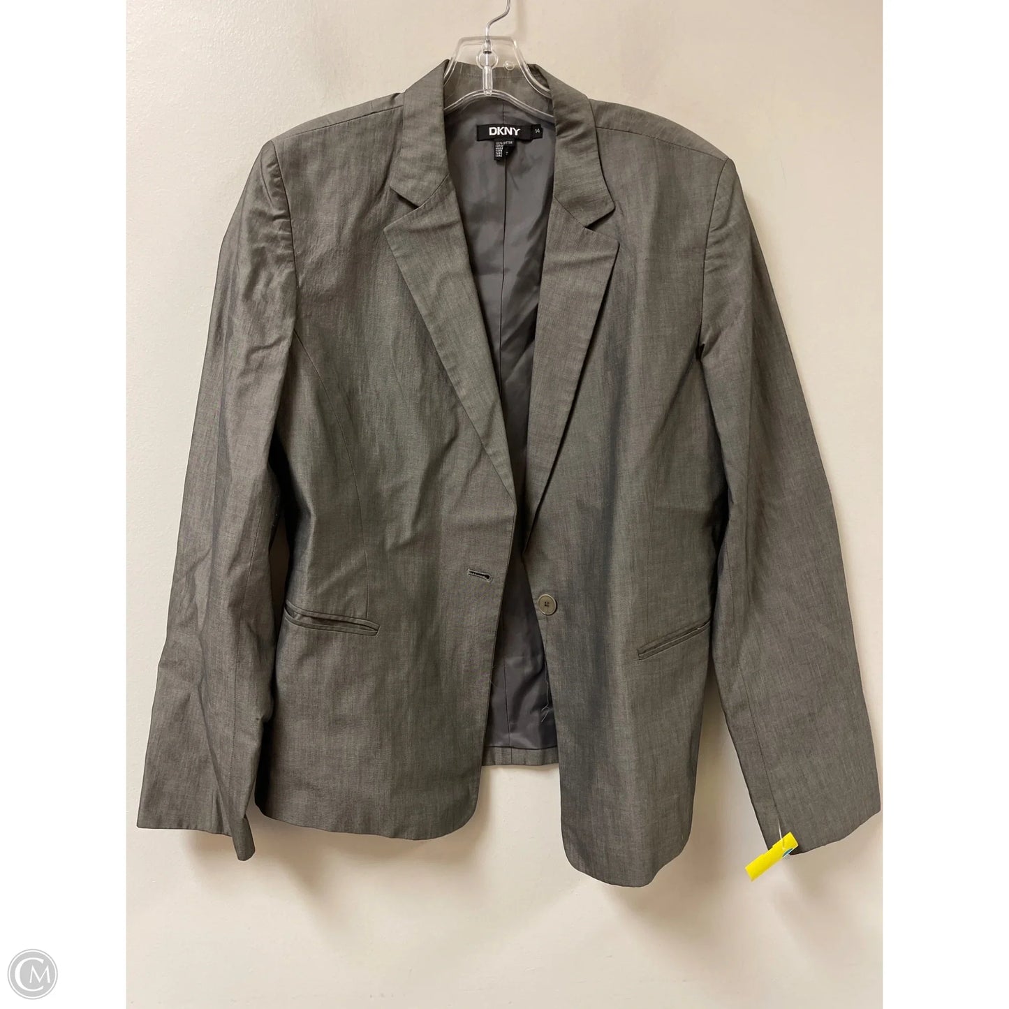 Blazer By Dkny In Grey, Size: Xl