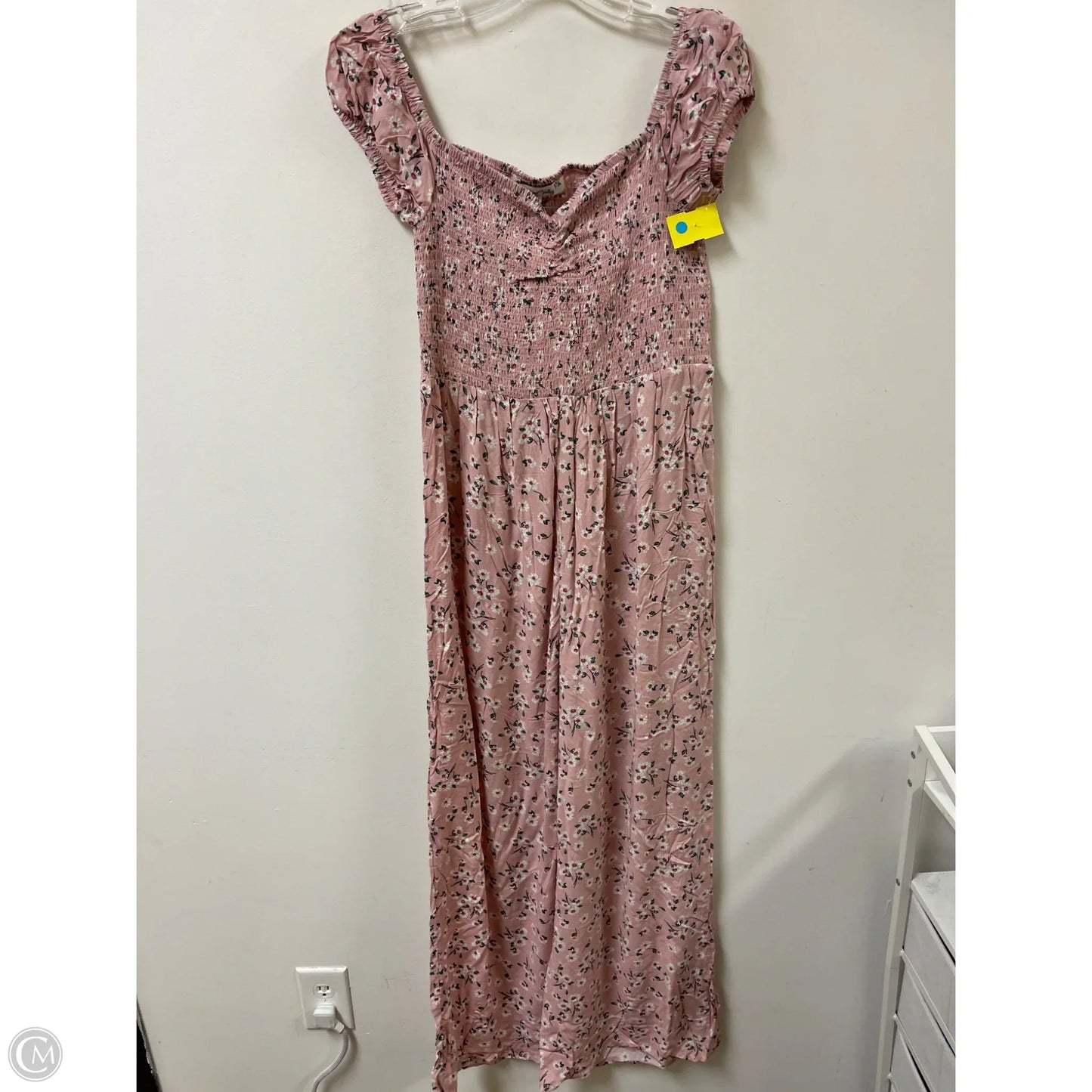 Dress Casual Maxi By Clothes Mentor In Pink, Size: Xl