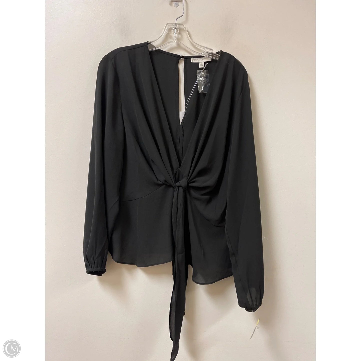 Top Long Sleeve By Clothes Mentor In Black, Size: Xl