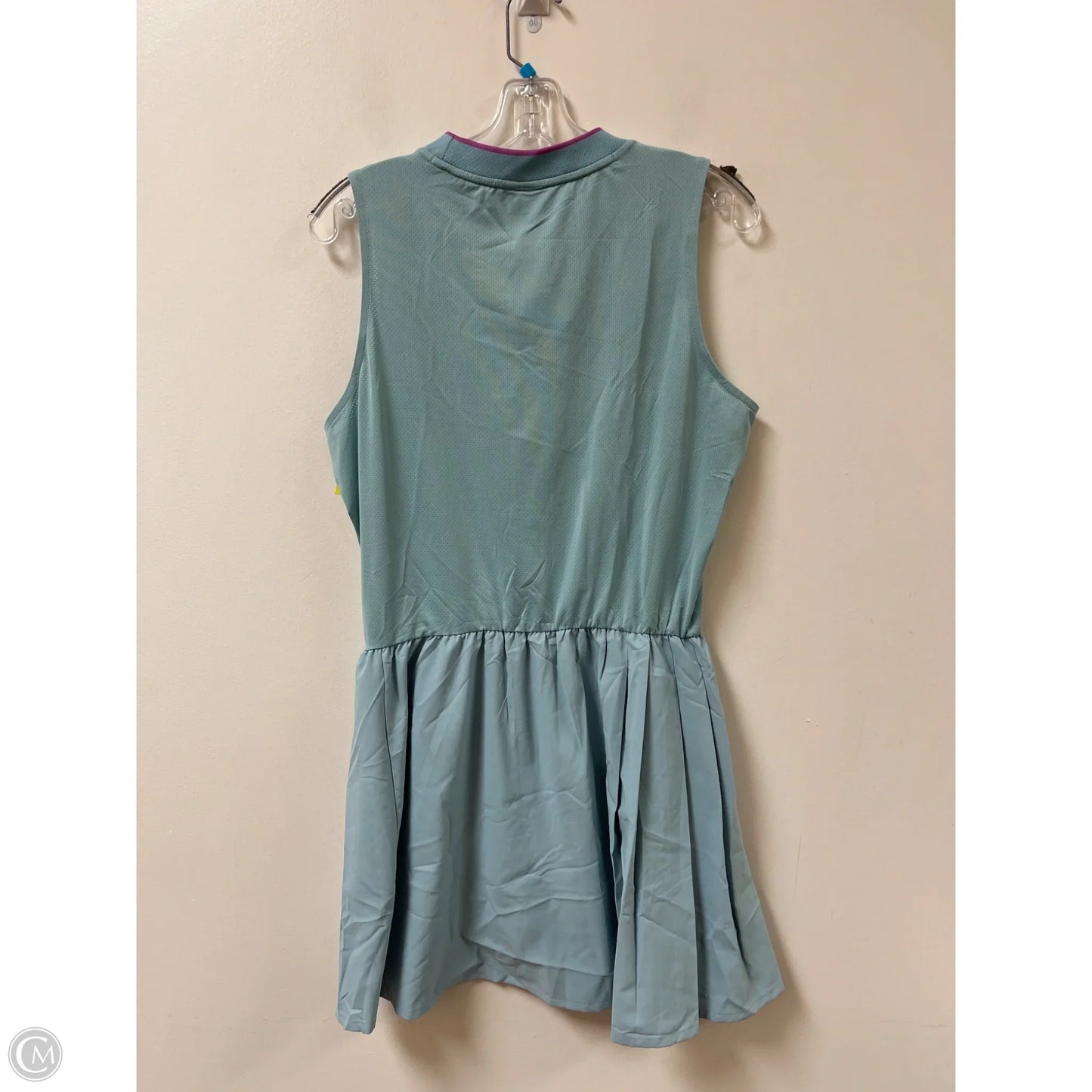 Athletic Dress By Asics In Green, Size: Xl