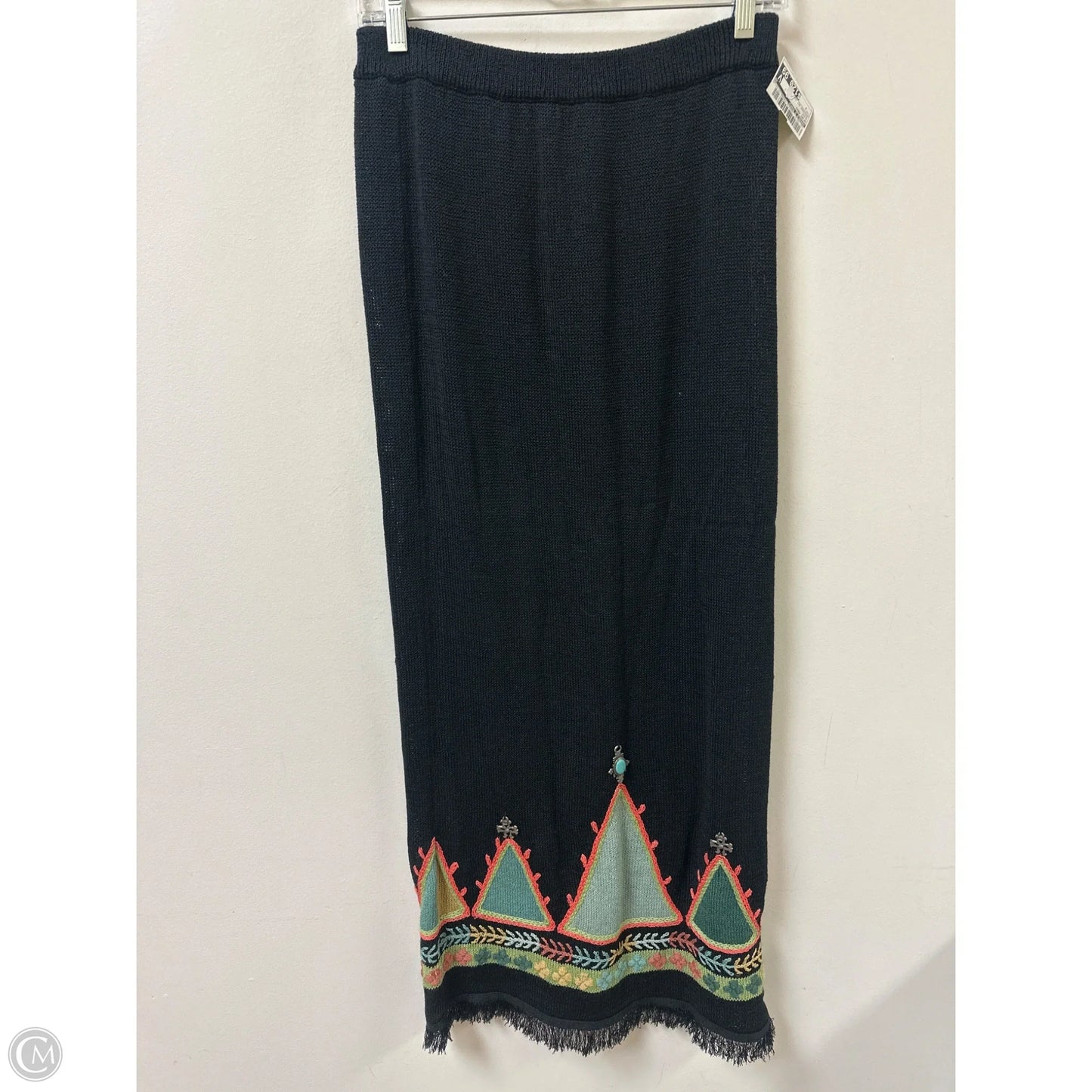Skirt Maxi By Double D Ranch In Black, Size: 2
