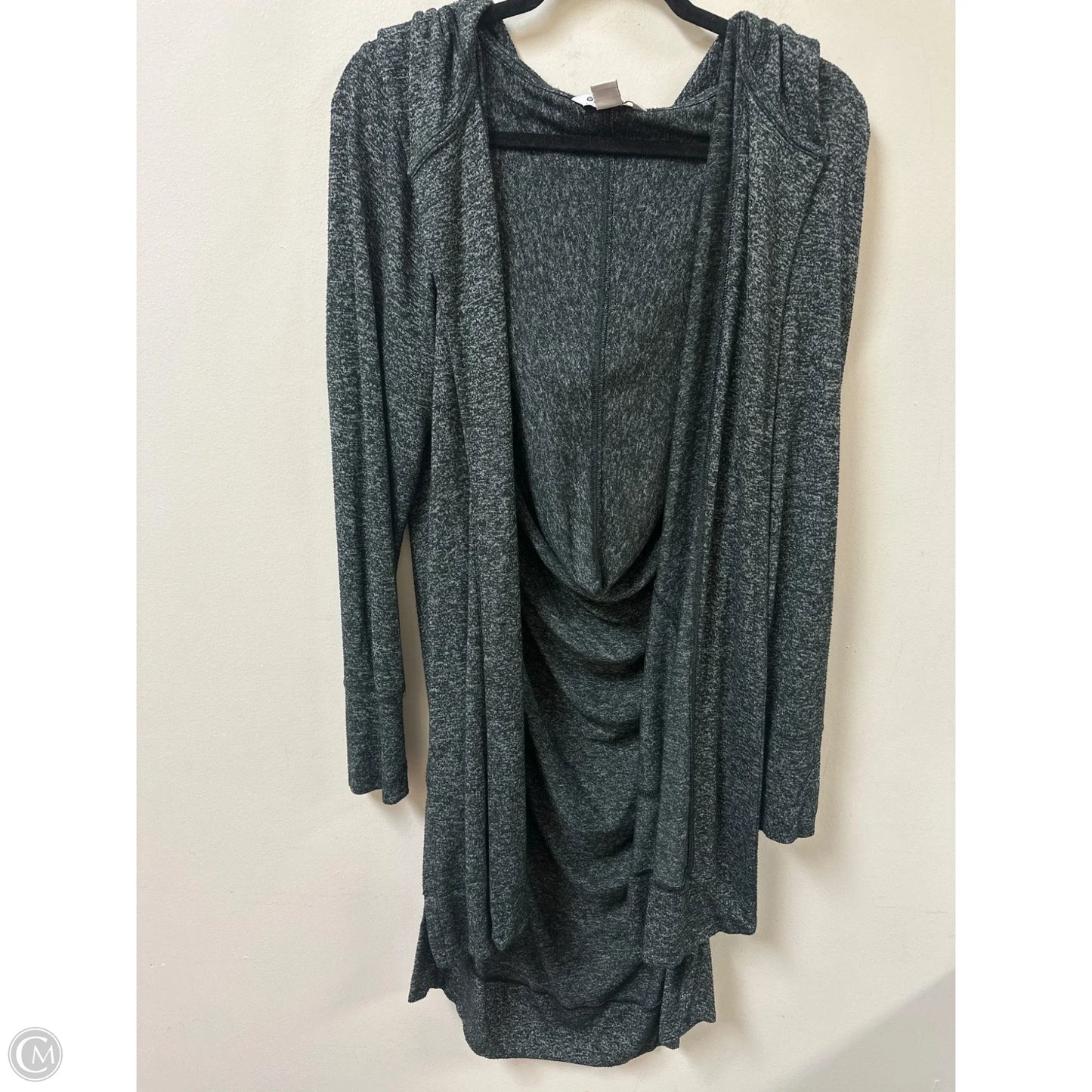 Sweater Cardigan By Athleta In Grey, Size: L