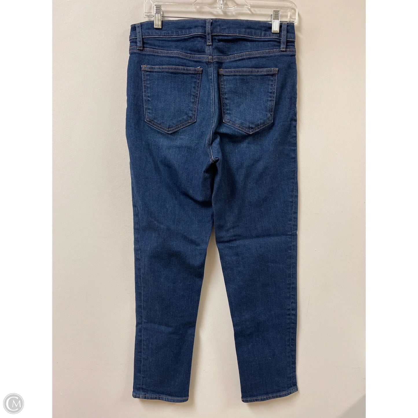 Jeans Straight By Loft In Blue Denim, Size: 2