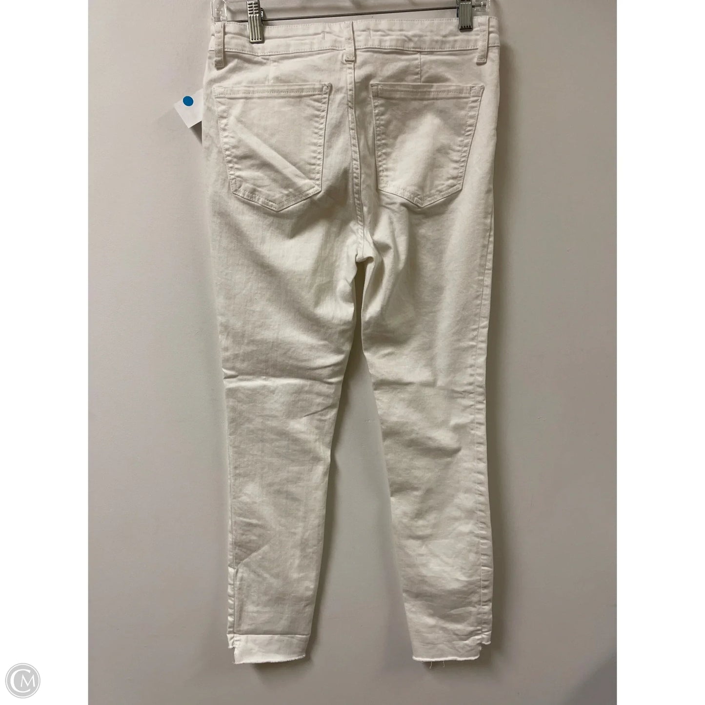 Jeans Skinny By Free People In White, Size: 6