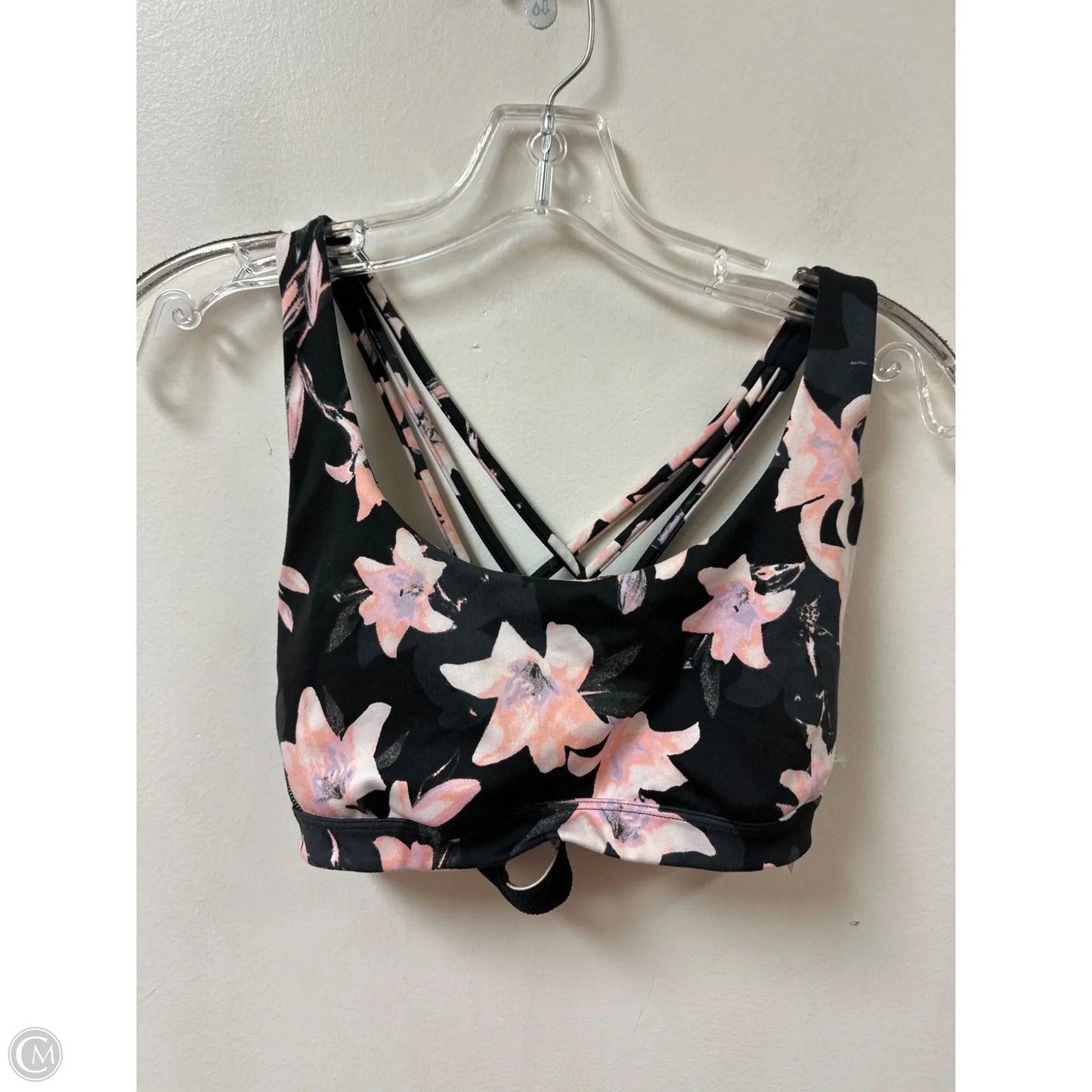 Athletic Bra By Victorias Secret In Floral Print, Size: S