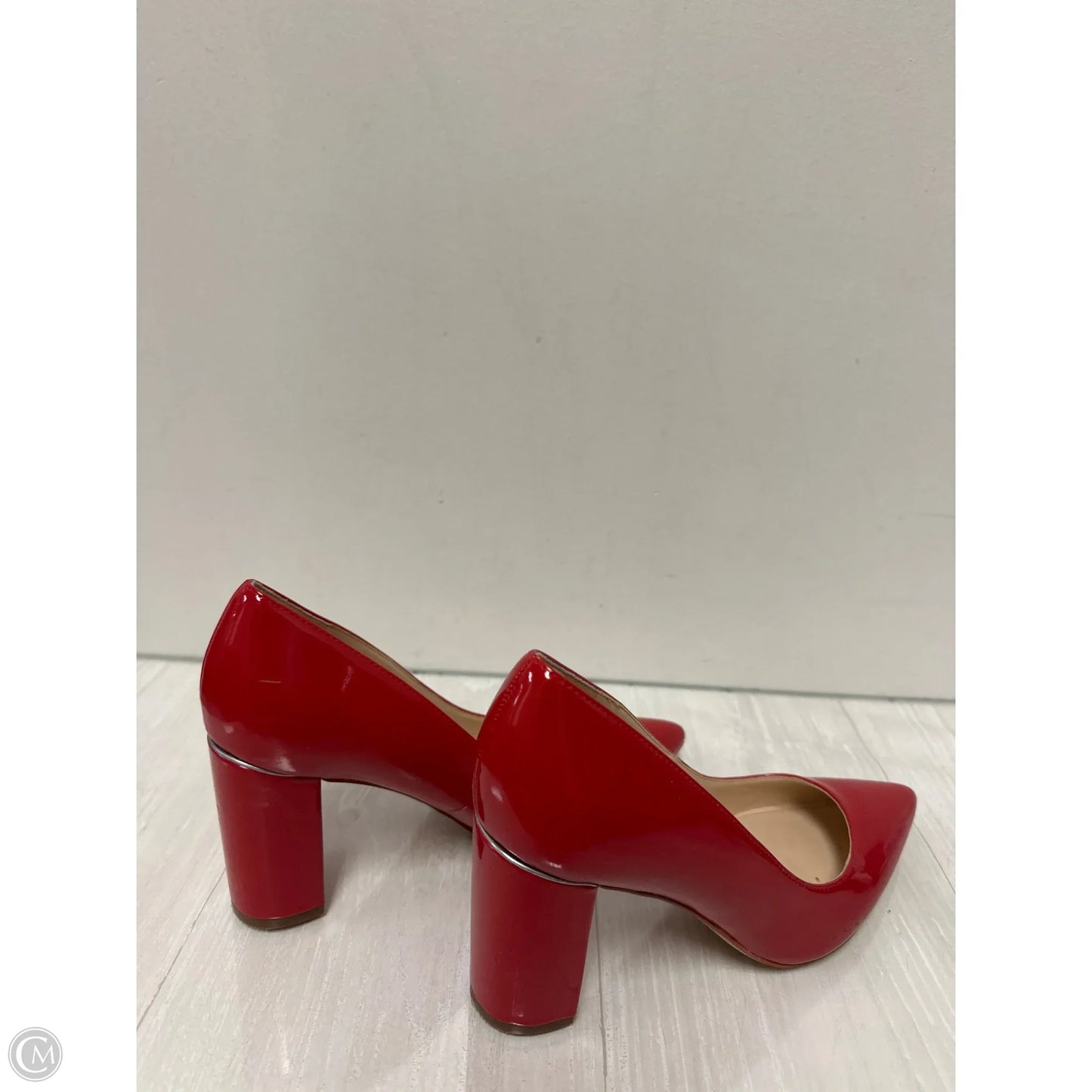 Shoes Heels Block By Marc Fisher In Red, Size: 8