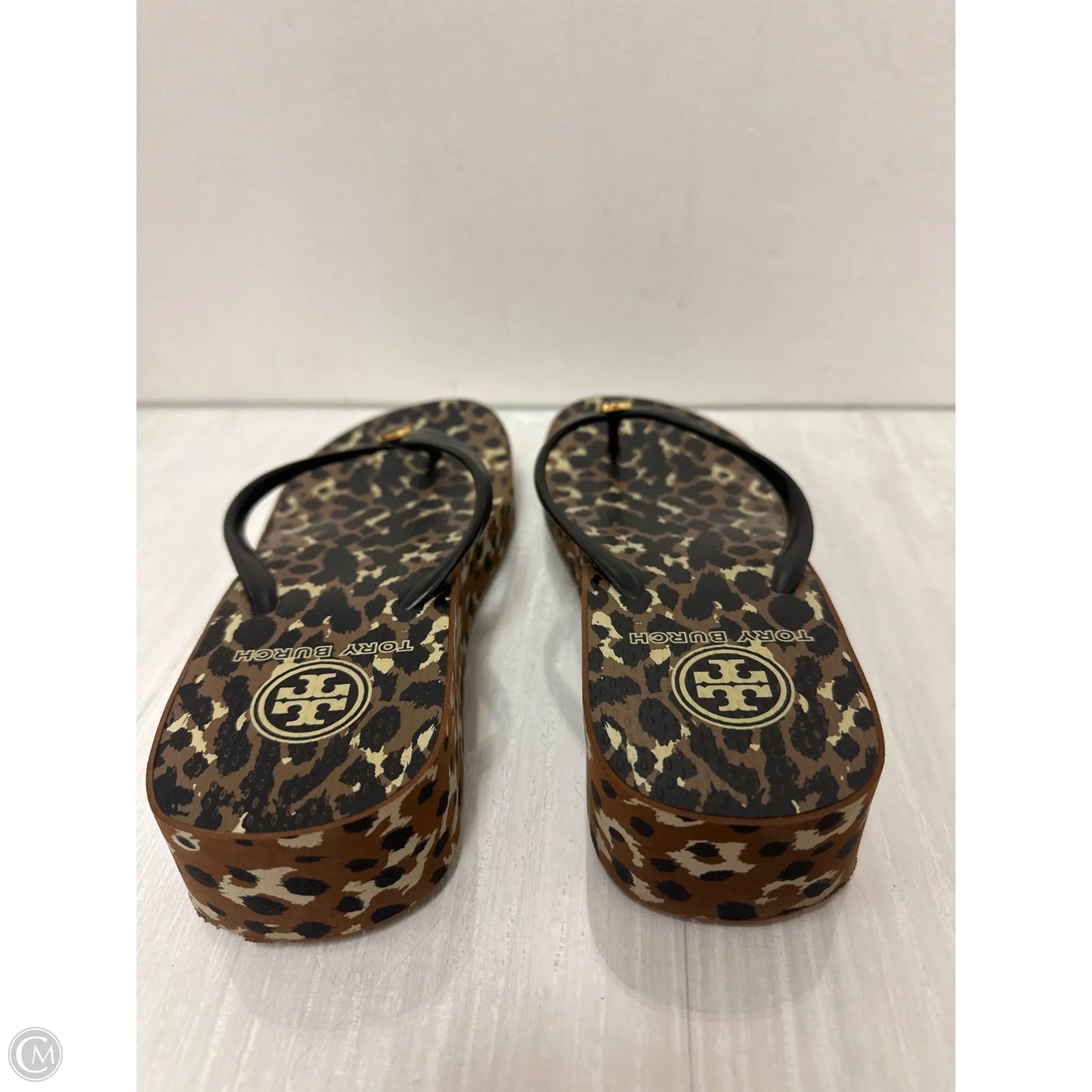Sandals Designer By Tory Burch In Brown, Size: 8
