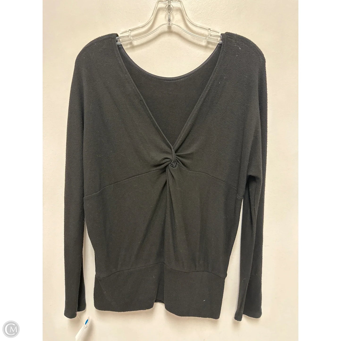 Top Long Sleeve By White House Black Market In Black, Size: Xs