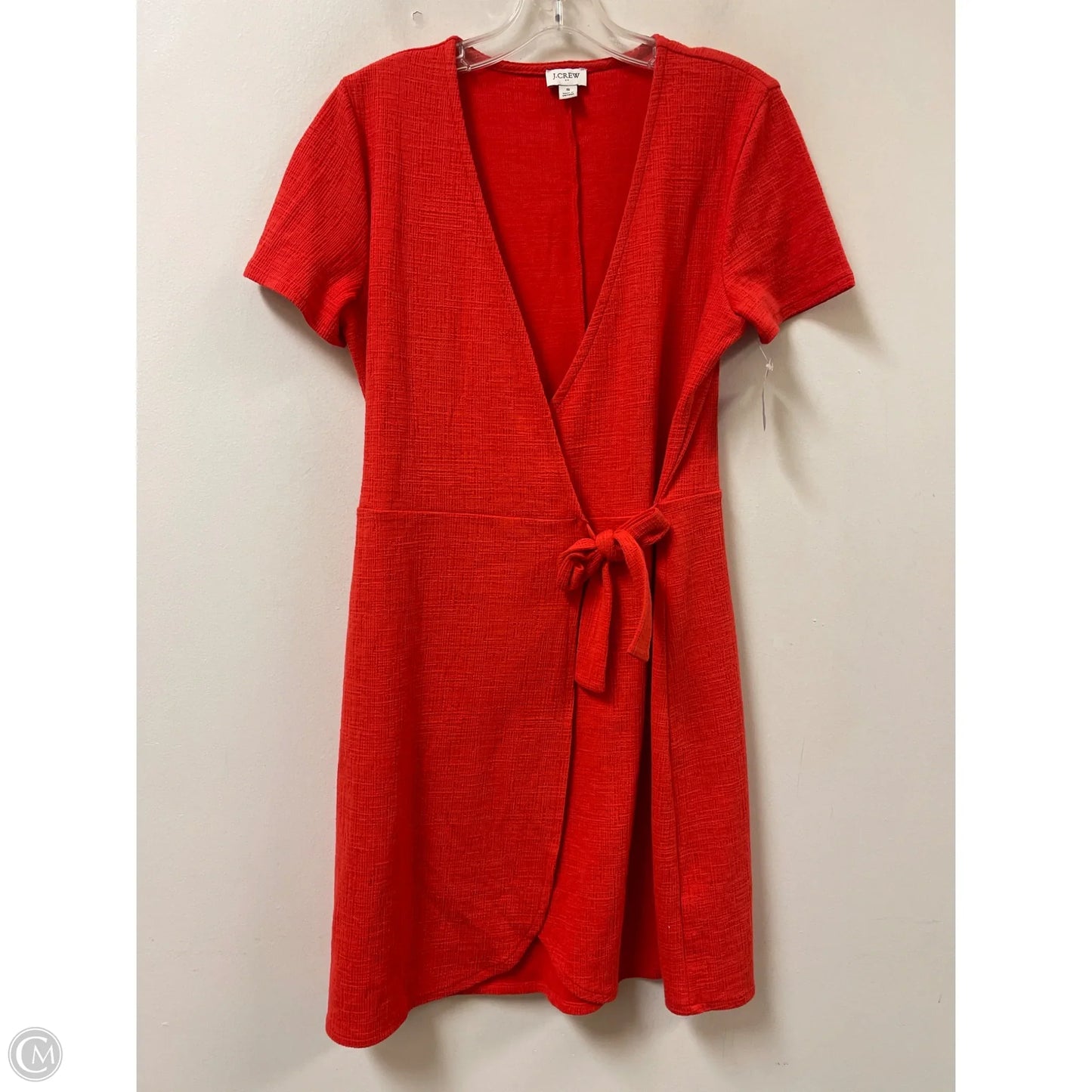 Dress Casual Midi By J. Crew In Orange, Size: S
