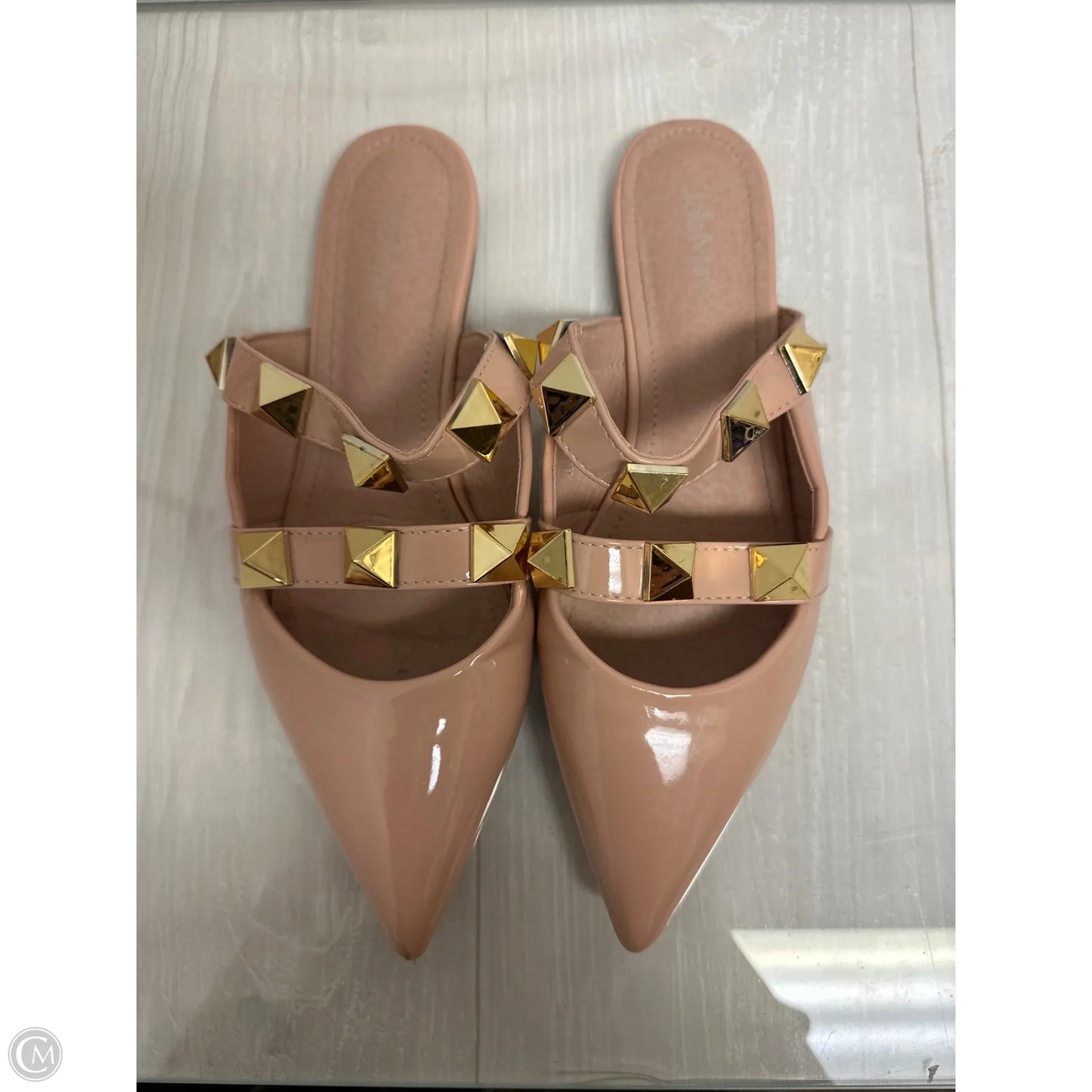 Shoes Flats By Clothes Mentor In Pink, Size: 10