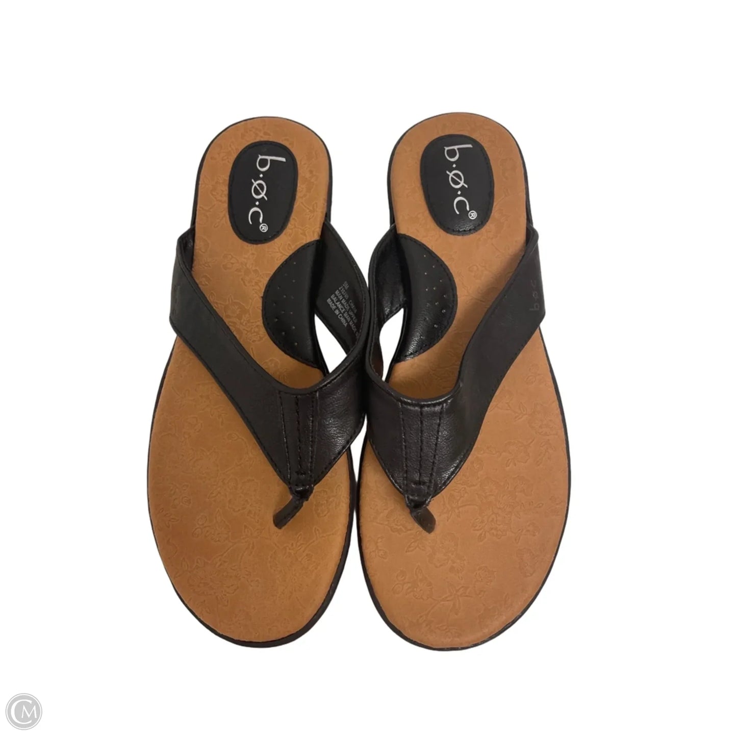 Sandals Flats By Boc In Black, Size: 9