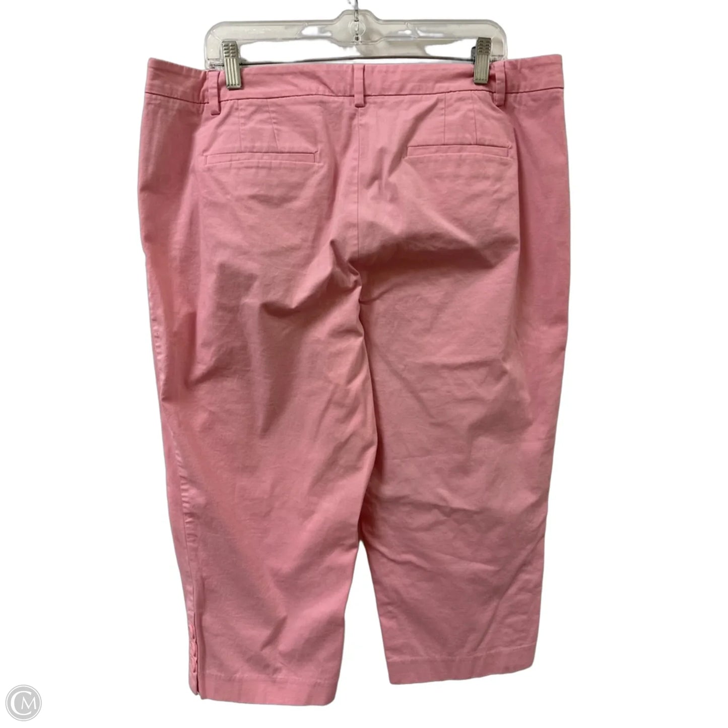 Capris By Talbots In Pink, Size: 16