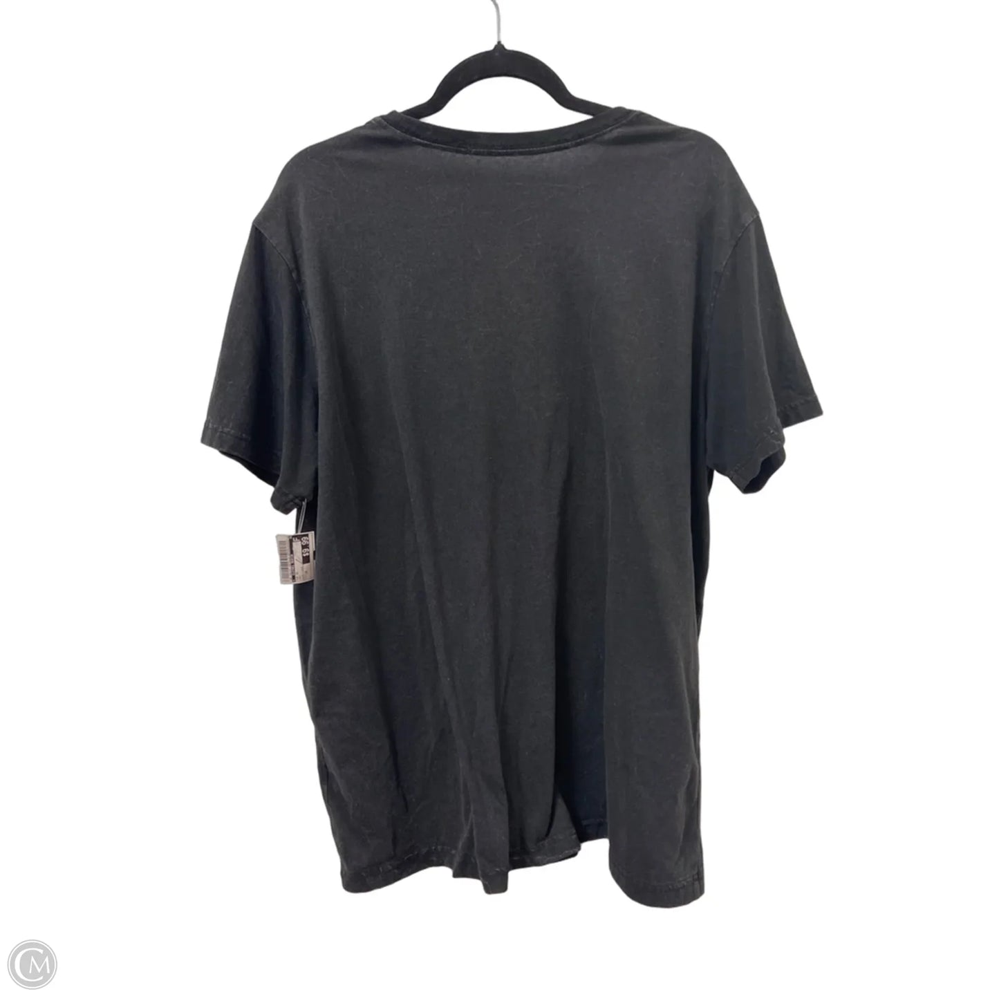 Top Short Sleeve By Clothes Mentor In Grey, Size: 1x