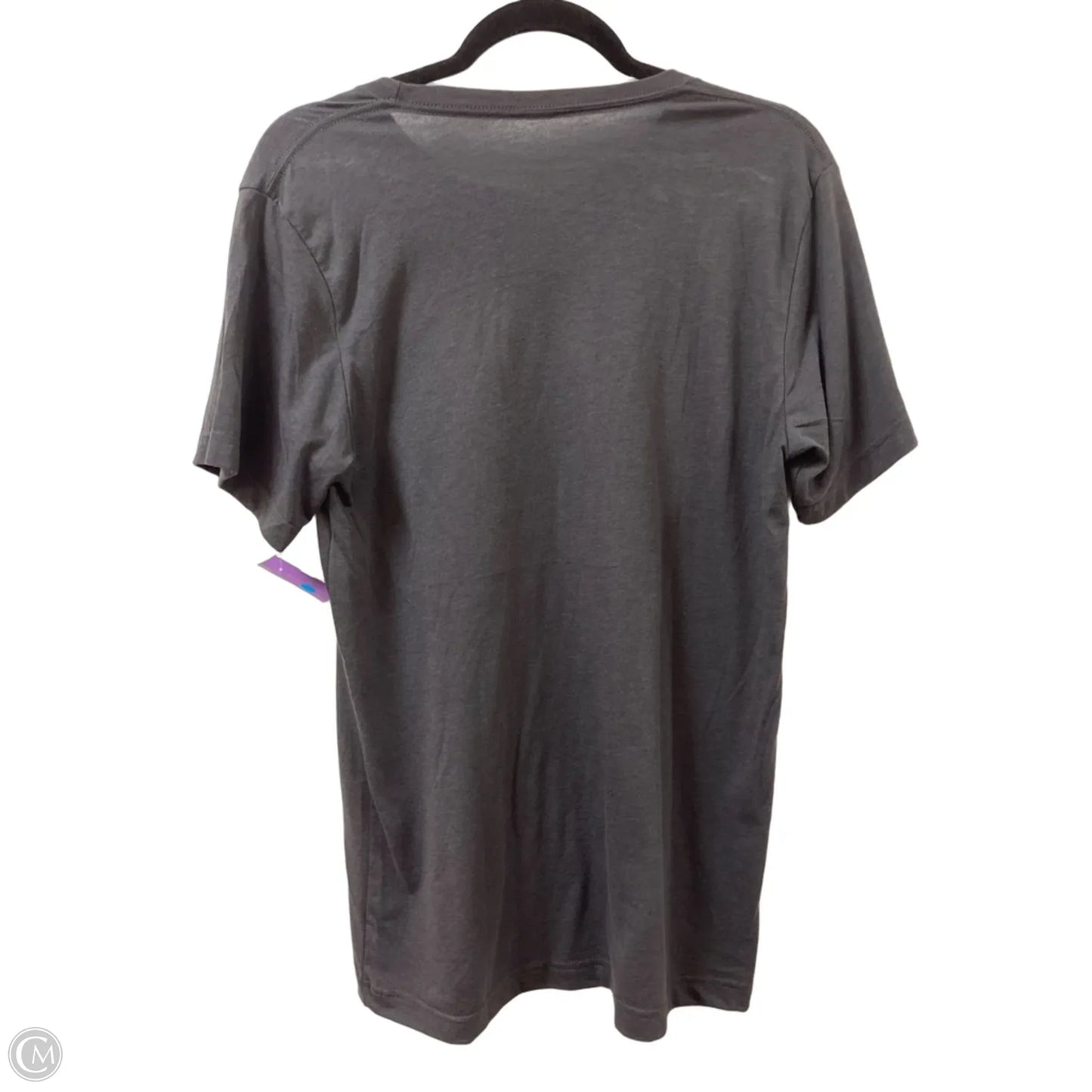 Top Short Sleeve By Texas True Threads In Grey, Size: M