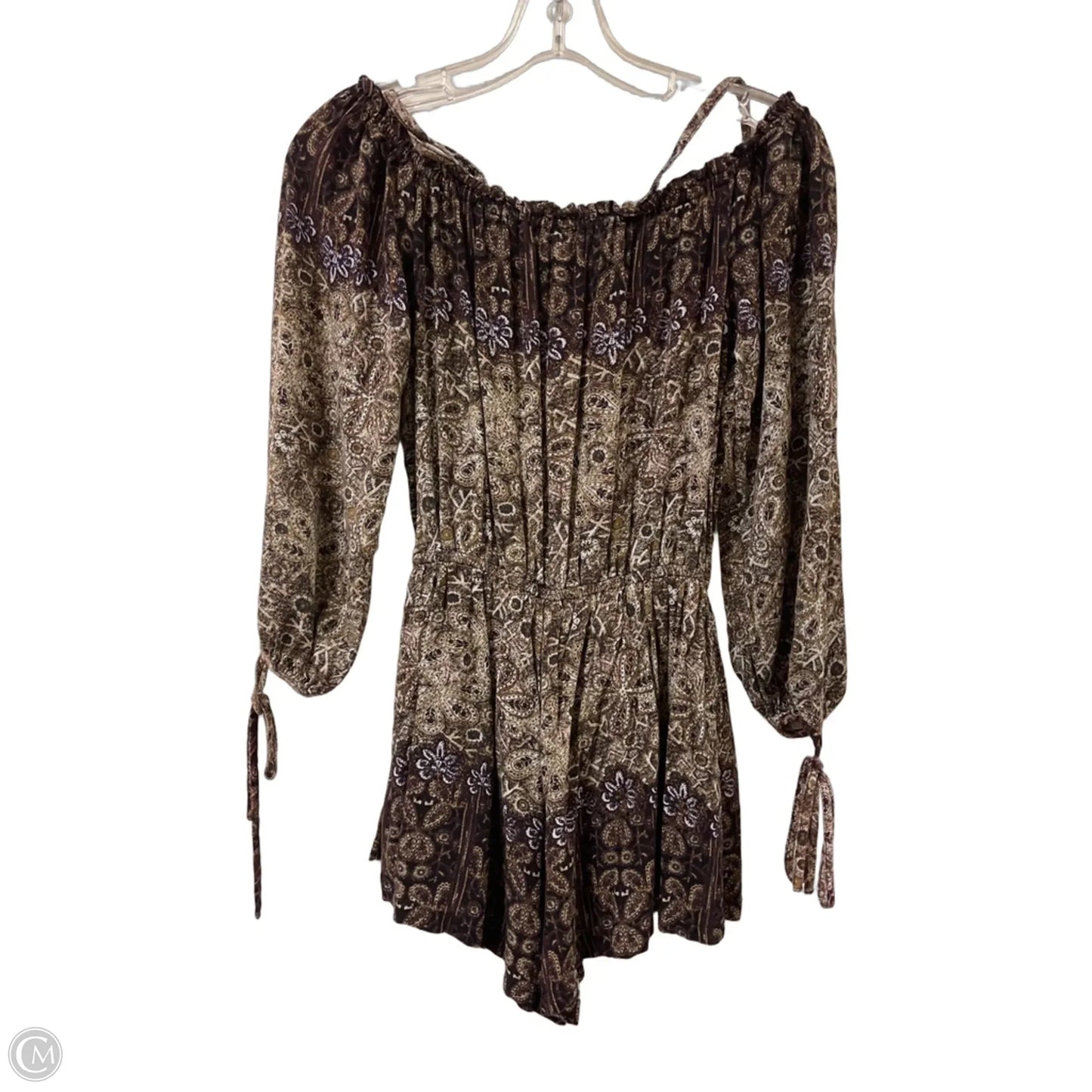 Romper By Free People In Brown, Size: S