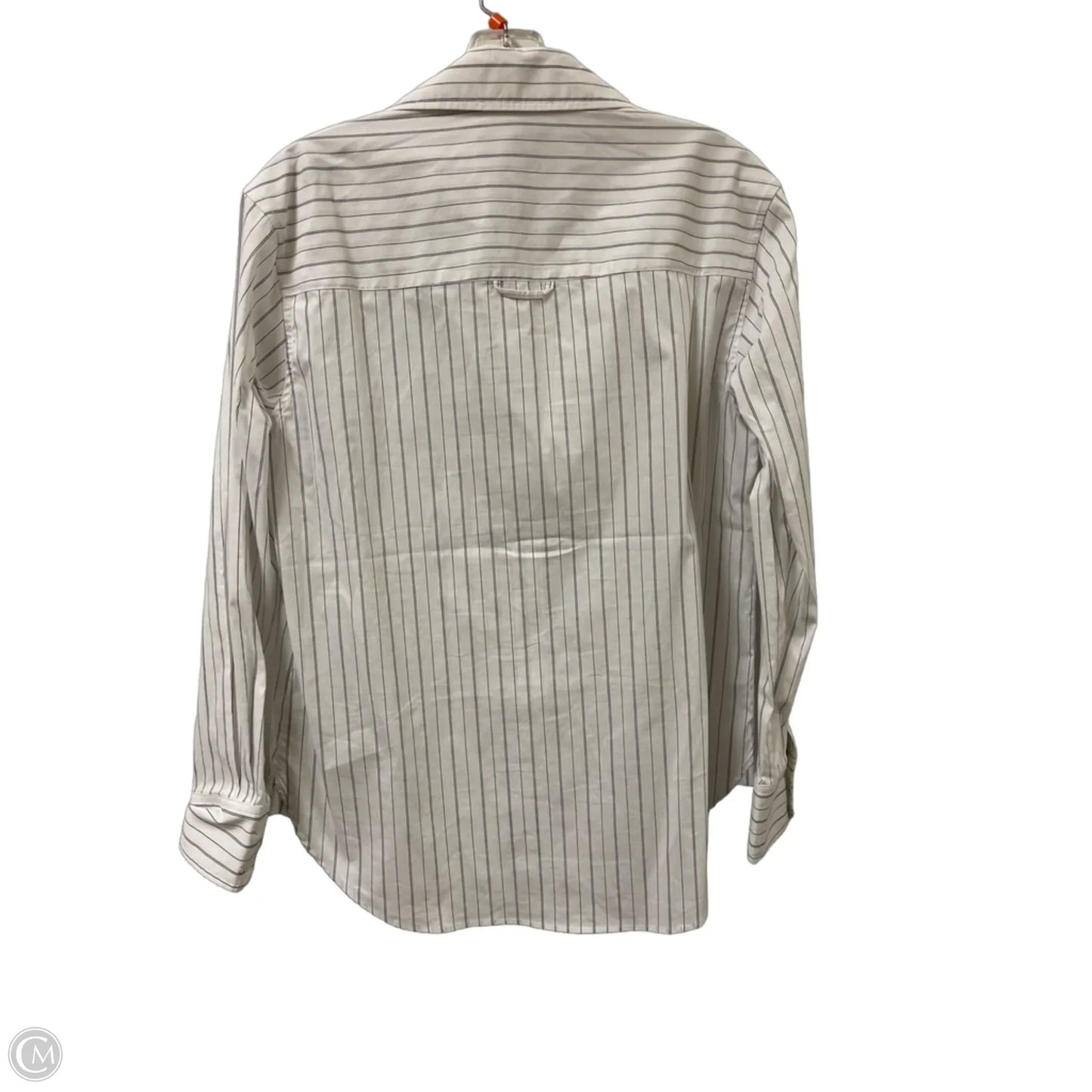 Blouse Long Sleeve By Cma In Striped Pattern, Size: Xs