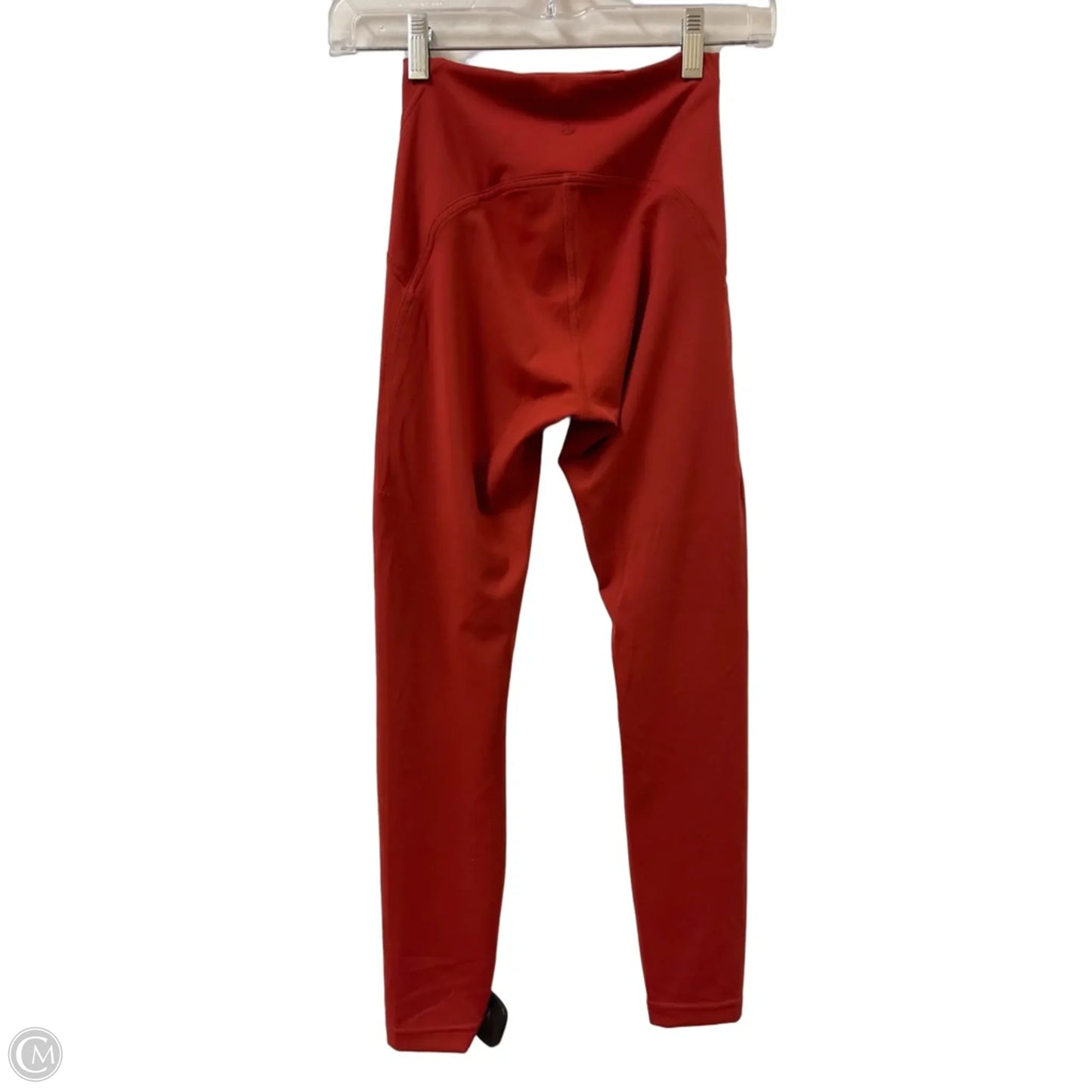 Athletic Pants By Lululemon In Orange, Size: 2