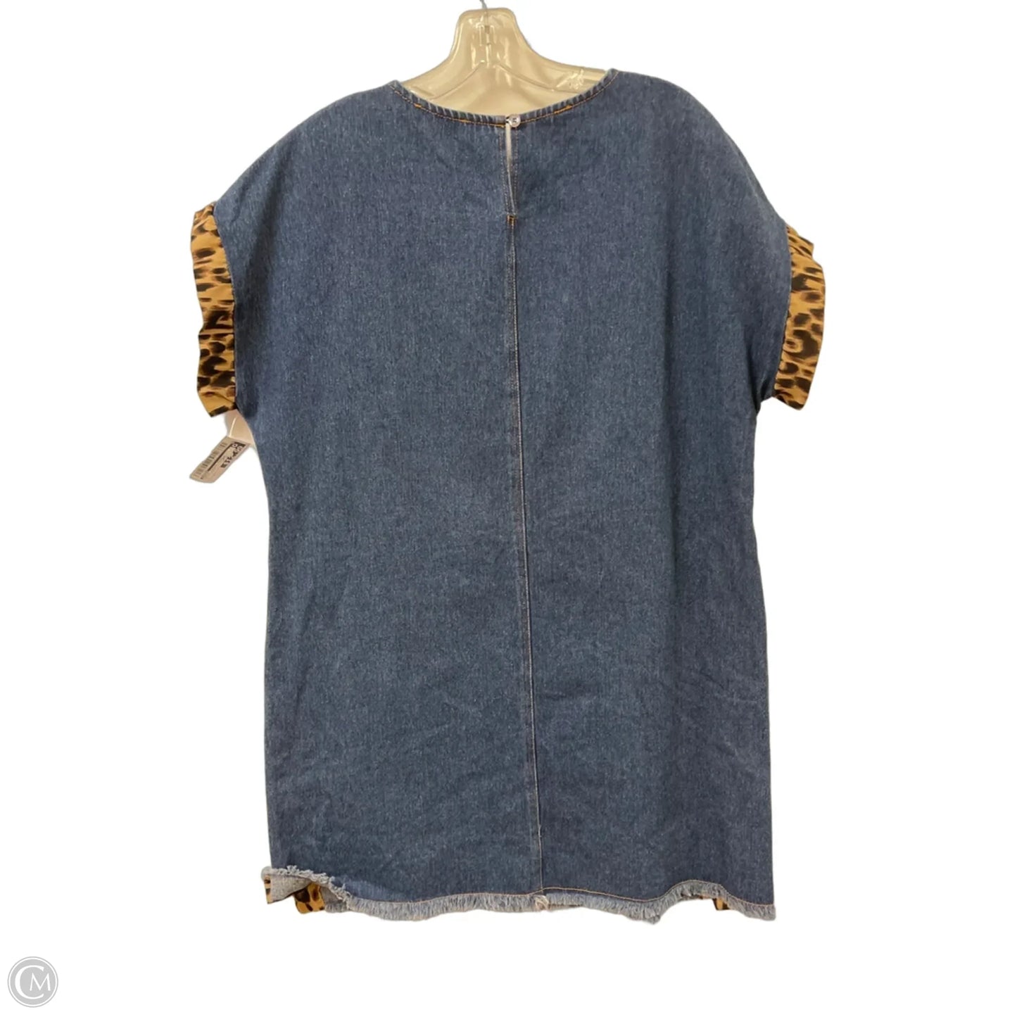 Dress Casual Midi By Umgee In Blue Denim, Size: M