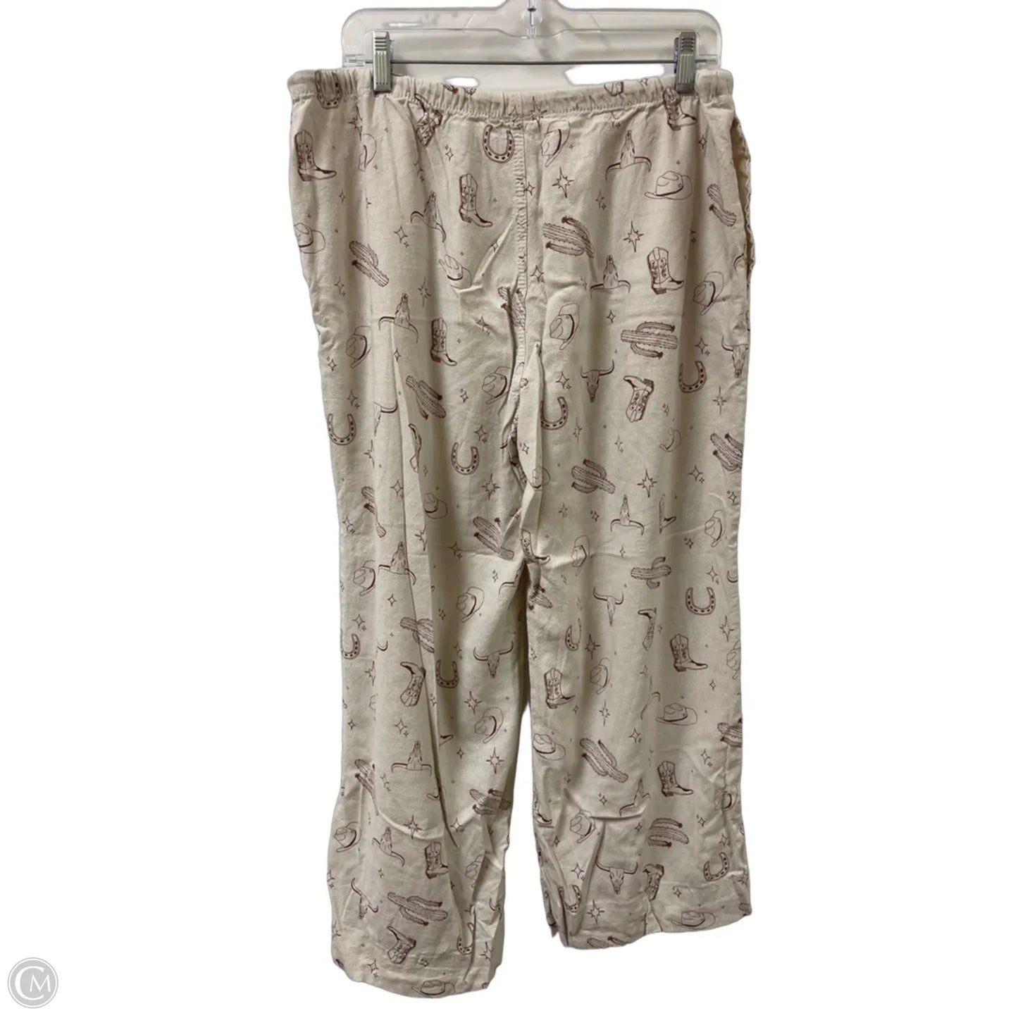 Pants Wide Leg By Clothes Mentor In Cream, Size: 16