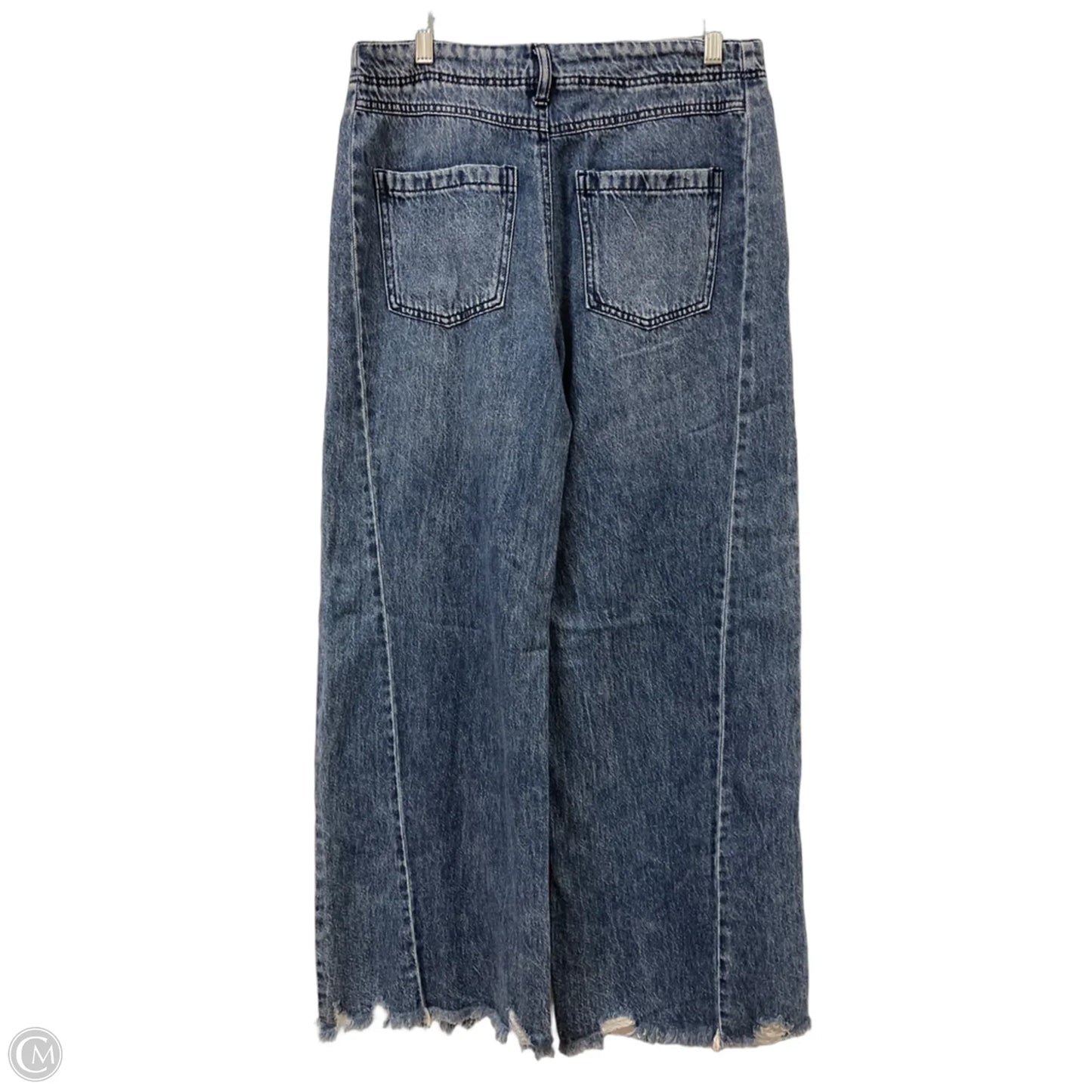 Jeans Wide Leg By Rewash In Blue Denim, Size: 8