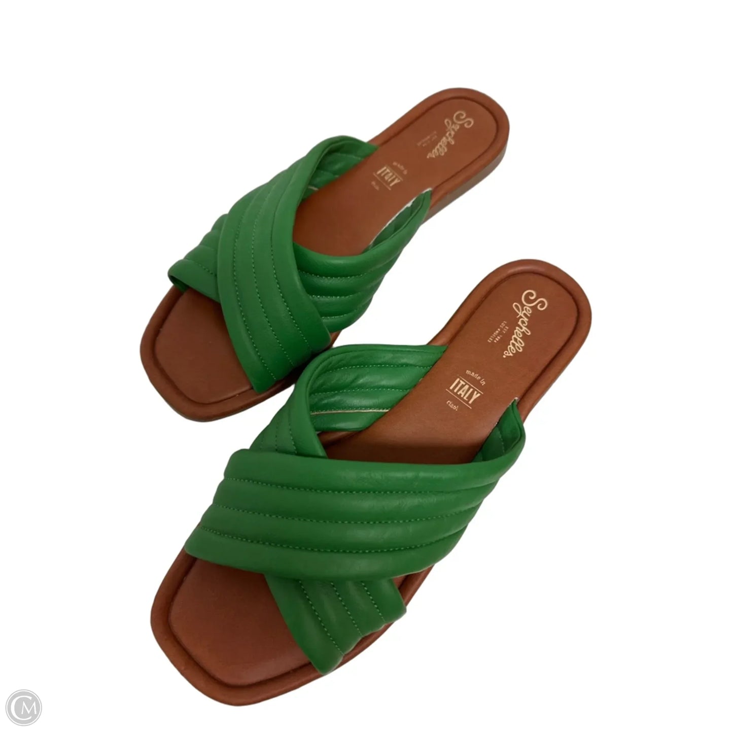 Sandals Flats By Seychelles In Green, Size: 10