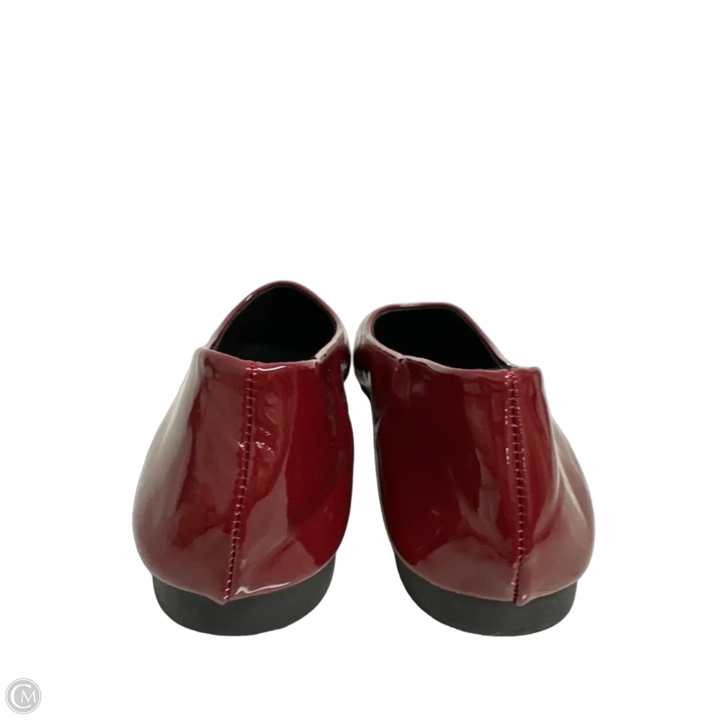 Shoes Flats By Clothes Mentor In Silver, Size: 7.5