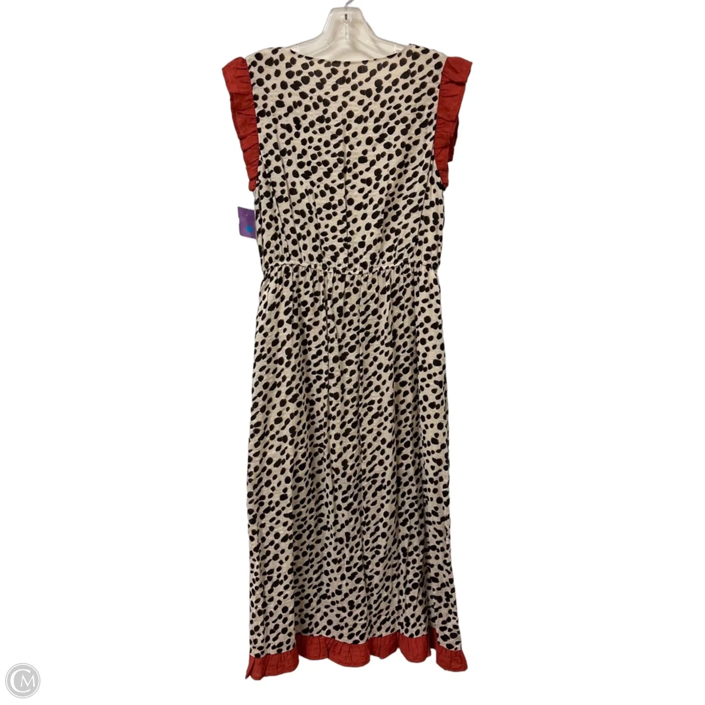 Dress Casual Midi By Thml In Leopard Print, Size: L