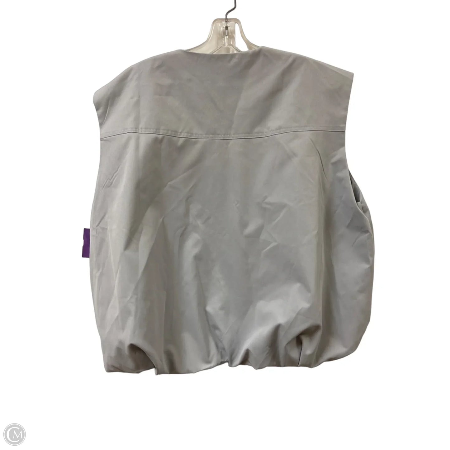 Vest Other By Clothes Mentor In Grey, Size: L