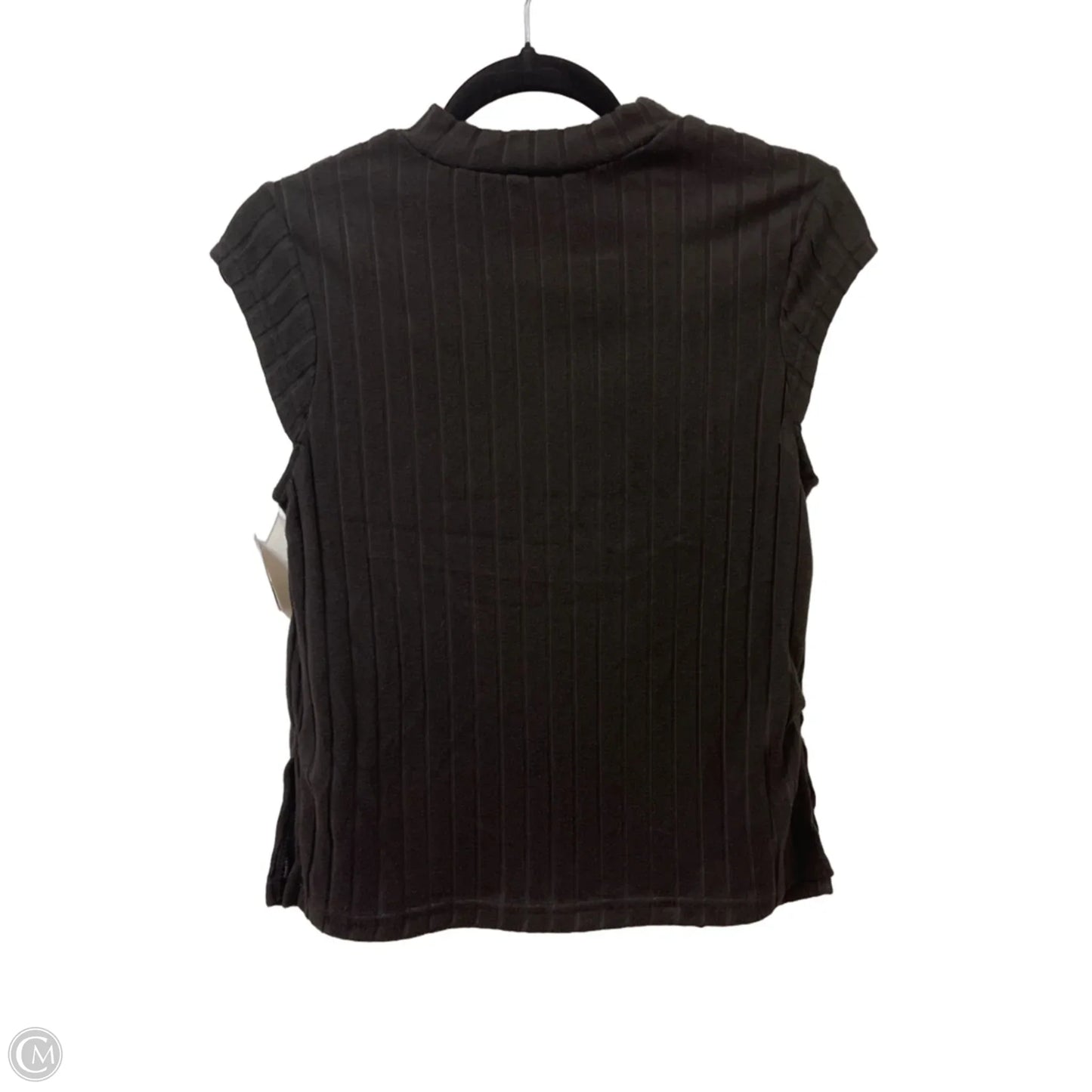 Top Sleeveless By Clothes Mentor In Black, Size: L