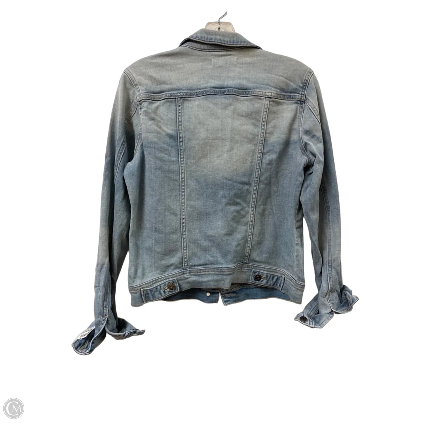 Jacket Denim By Cello In Blue Denim, Size: L