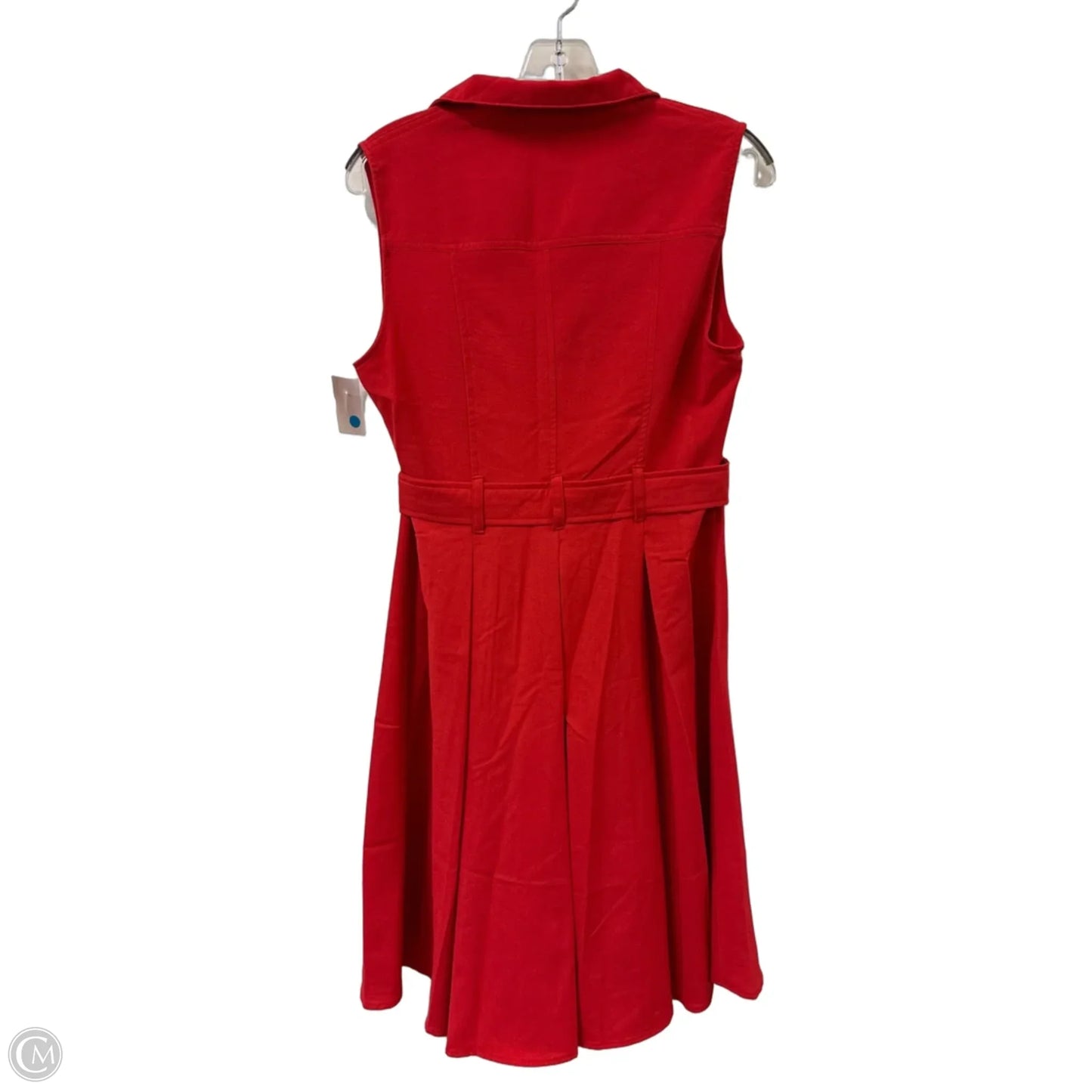 Dress Casual Midi By Sharagano In Red, Size: M