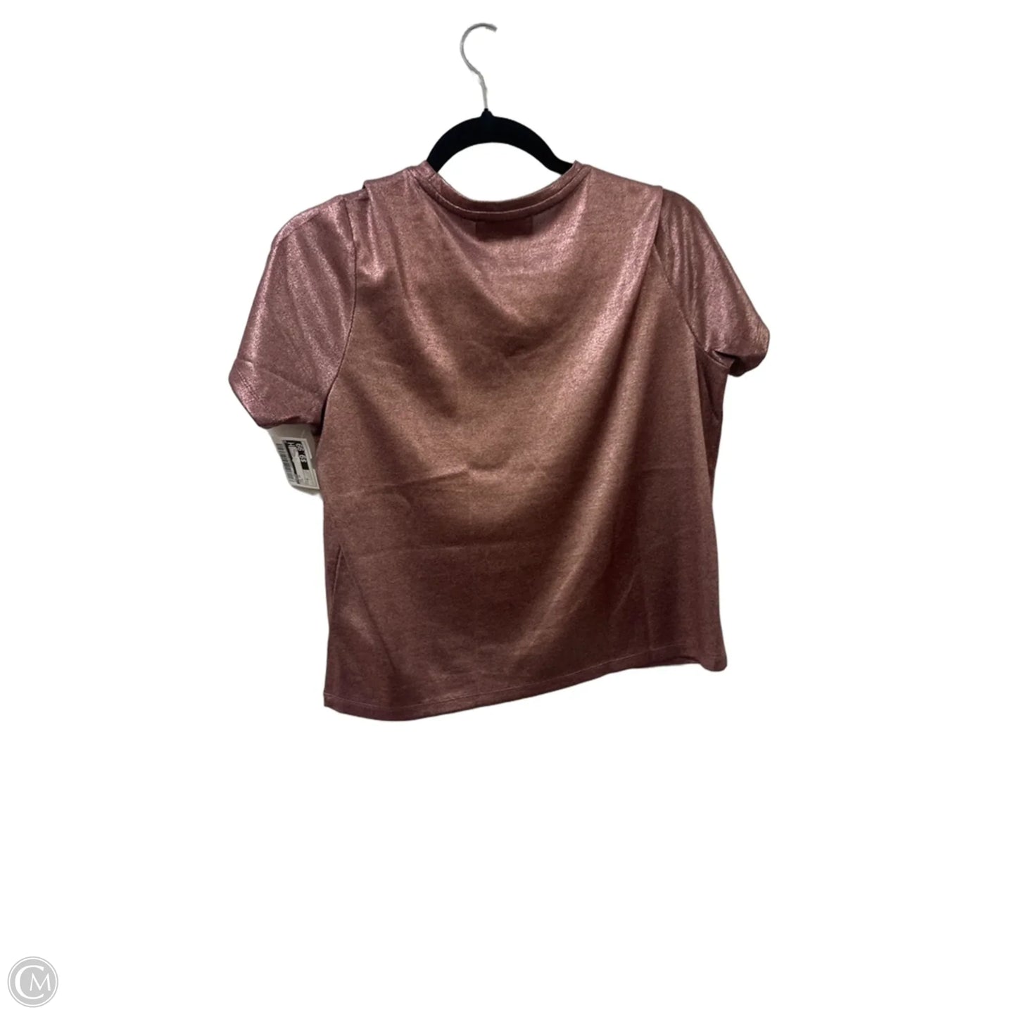 Top Short Sleeve By Truth In Pink, Size: M